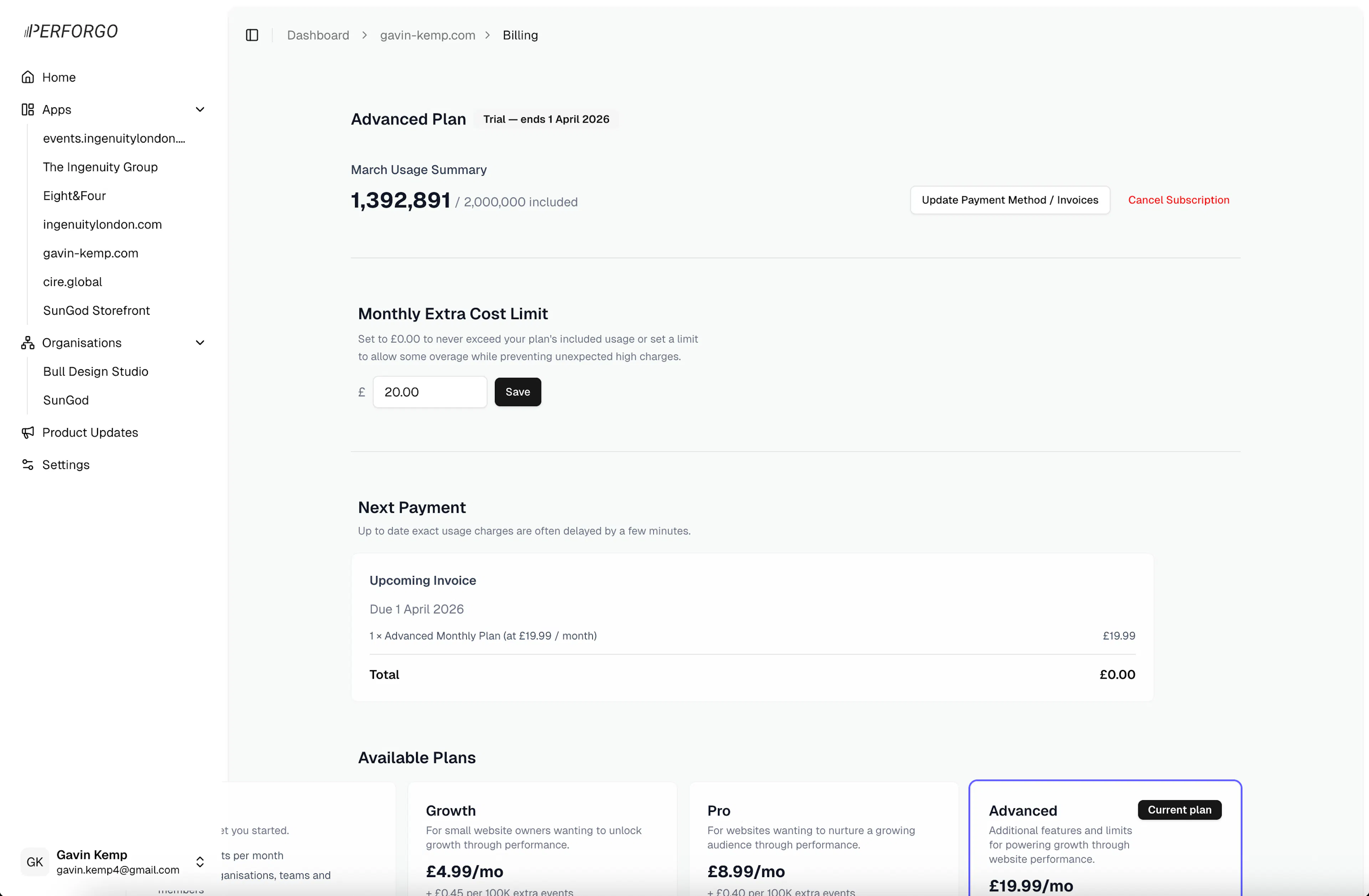 Billing Portal