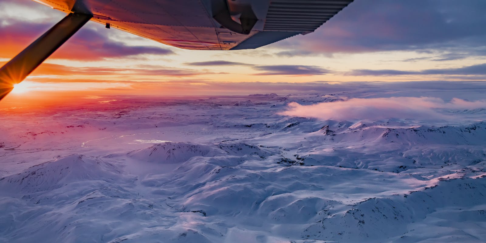 Katla seen from the air