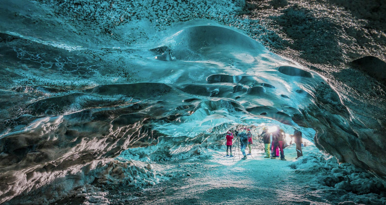 Ice Cave in Icelamnd