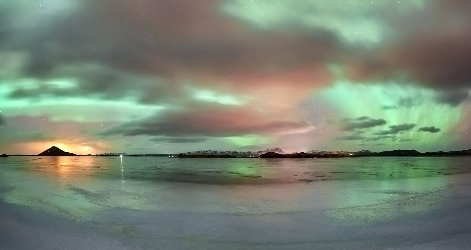 Northern lights in Iceland