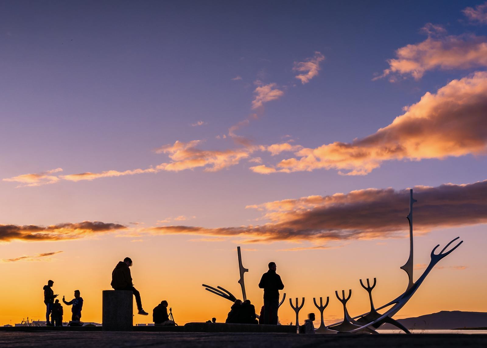 Reykjavik sunset