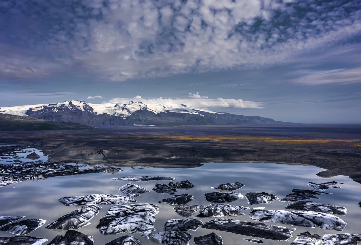 Vatnajökull glacier in Iceland