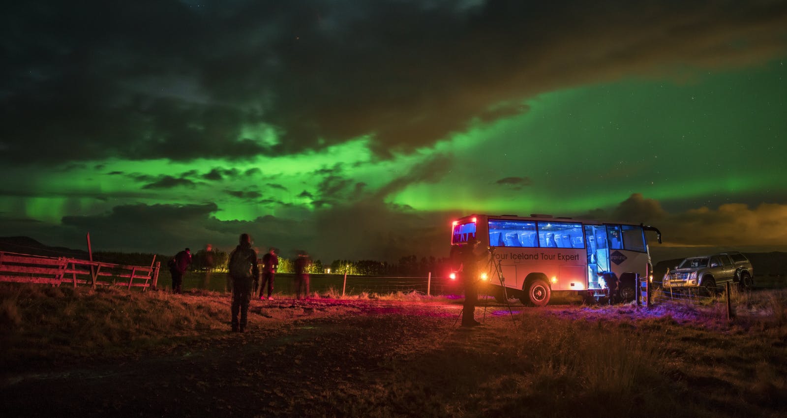 Northern lights in Iceland