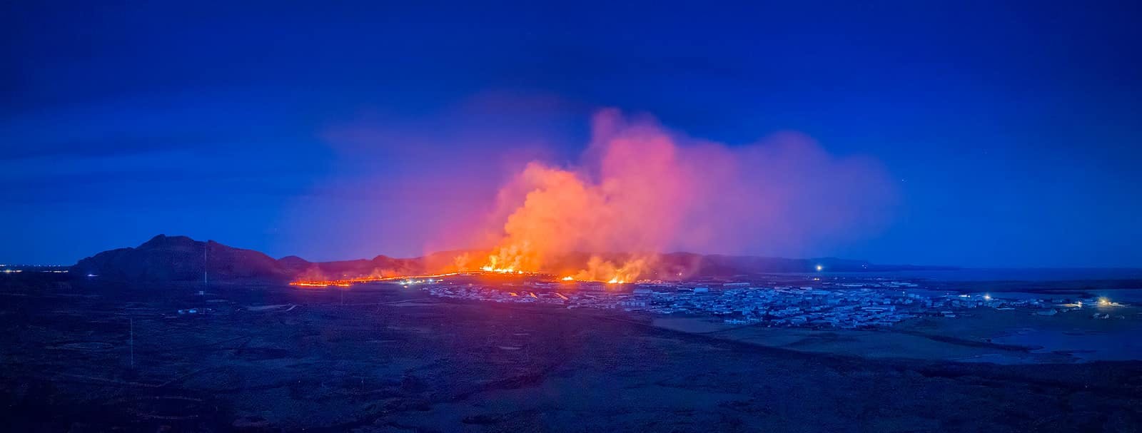 Grindavik Eruption January 2024