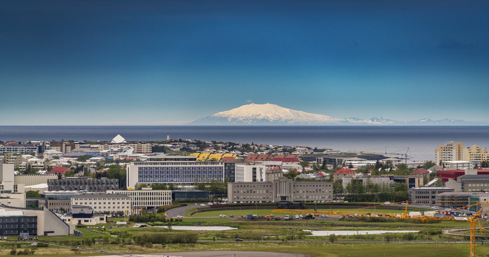 Snæfellsjökull seen from Reykjavik