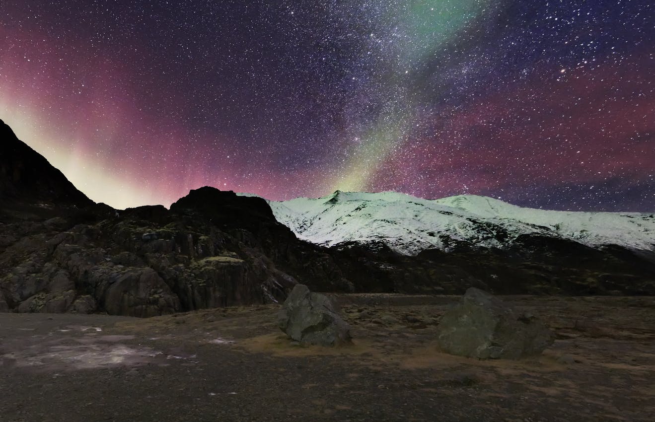 Northern lights in Iceland