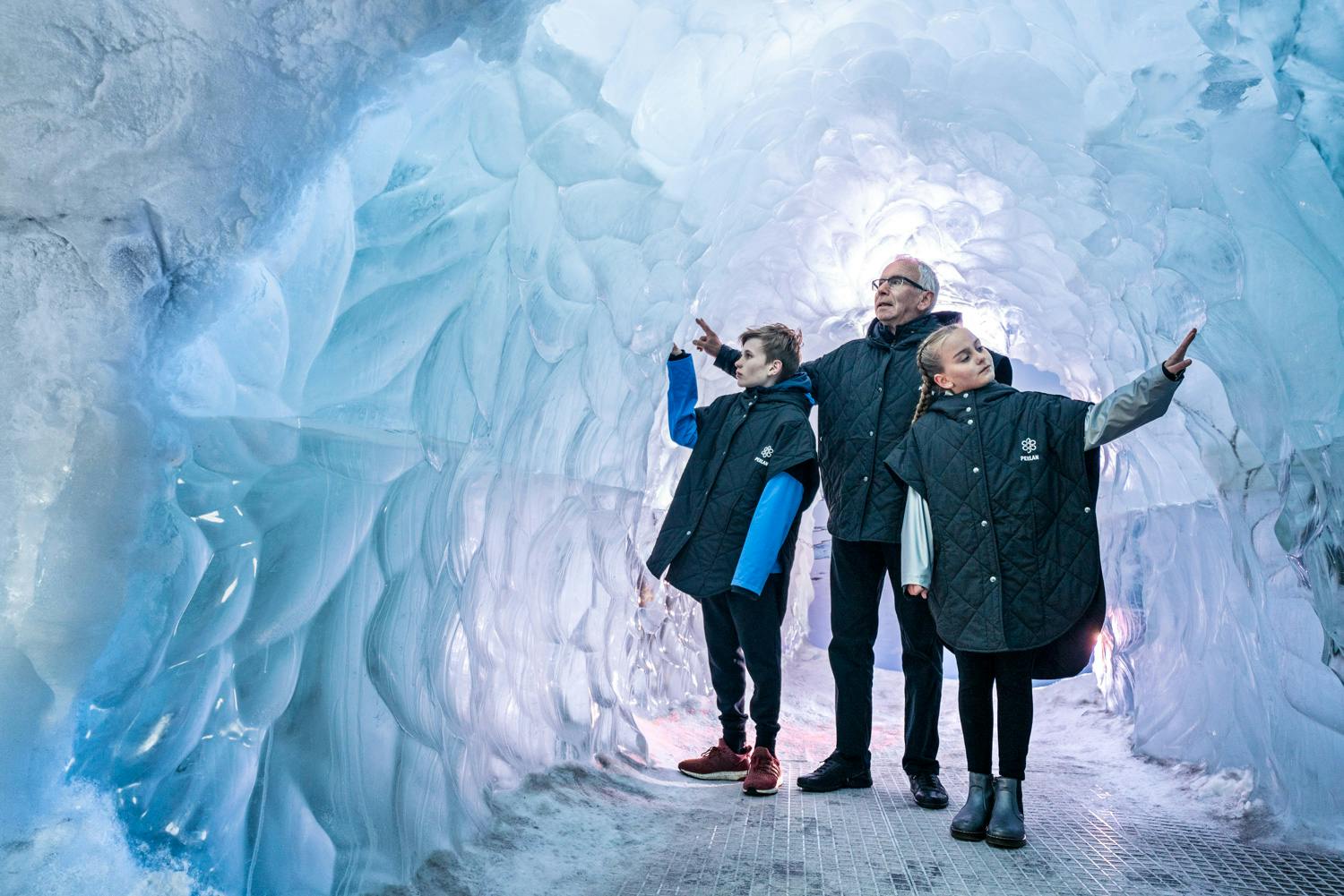 Perlan Ice cave