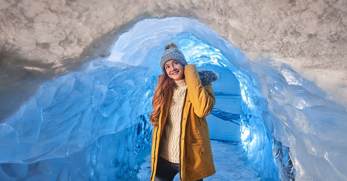 Ice cave exploration at Perlan Museum