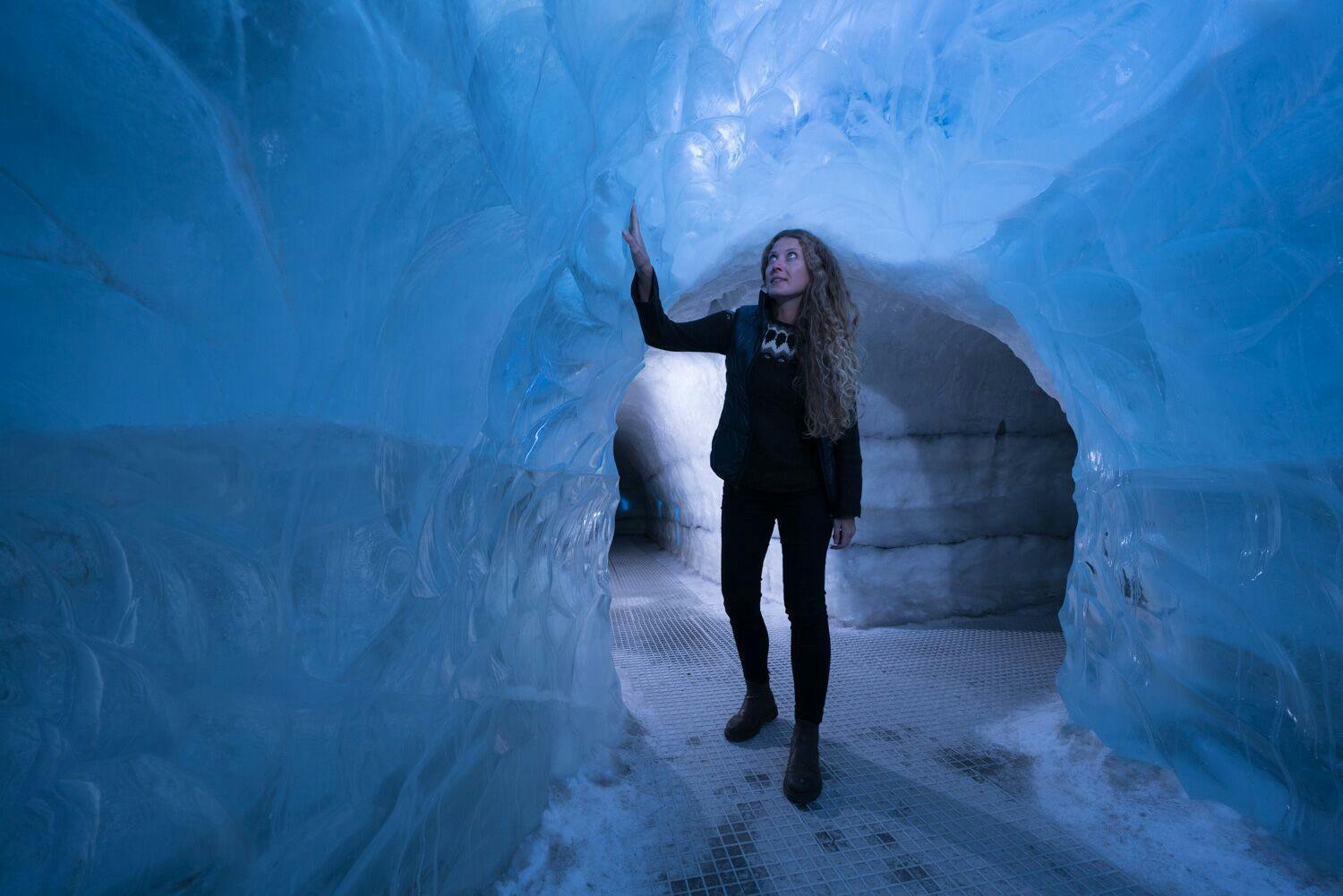 Ice cave exploration at Perlan Museum