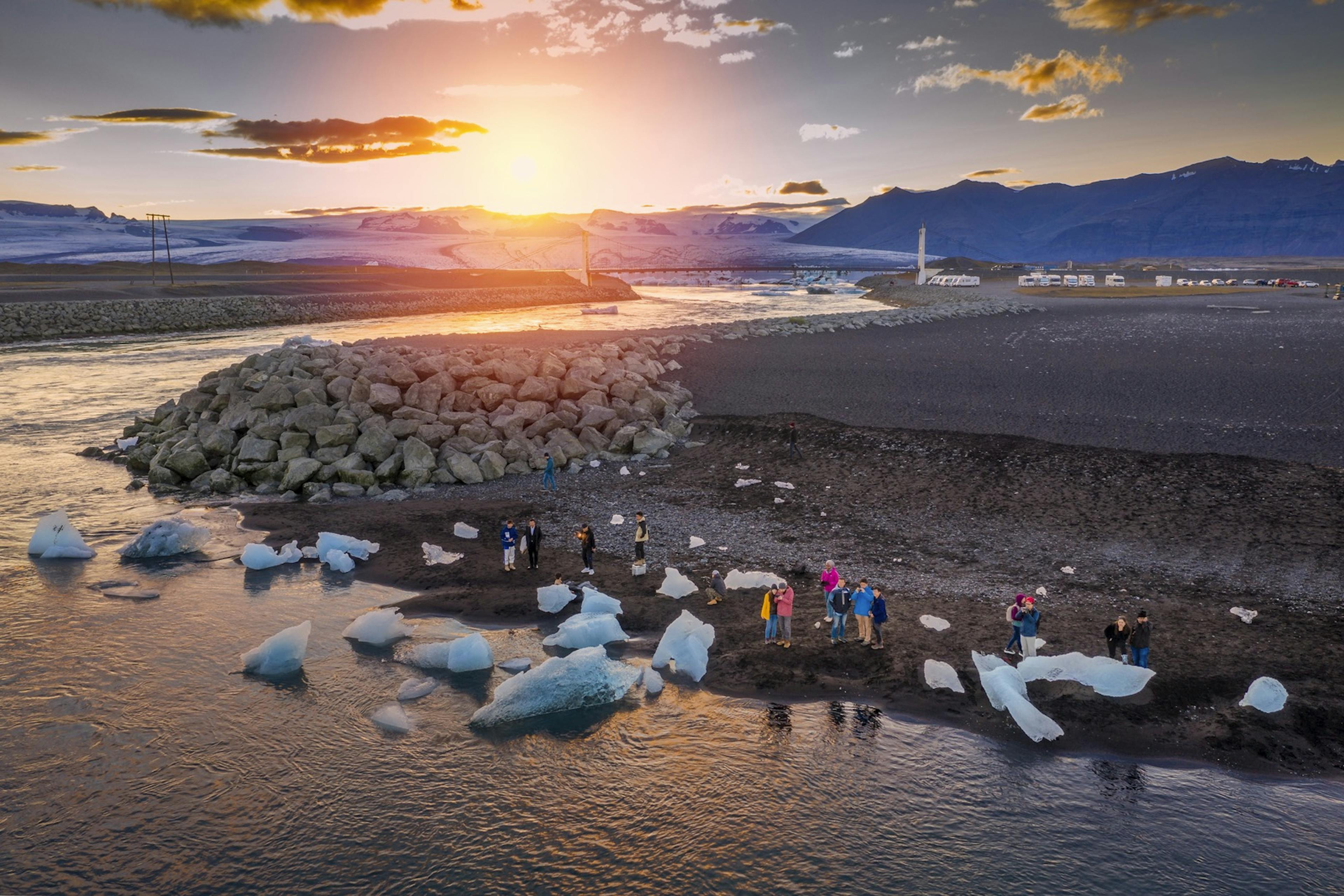 Dieamond Beach in Iceland