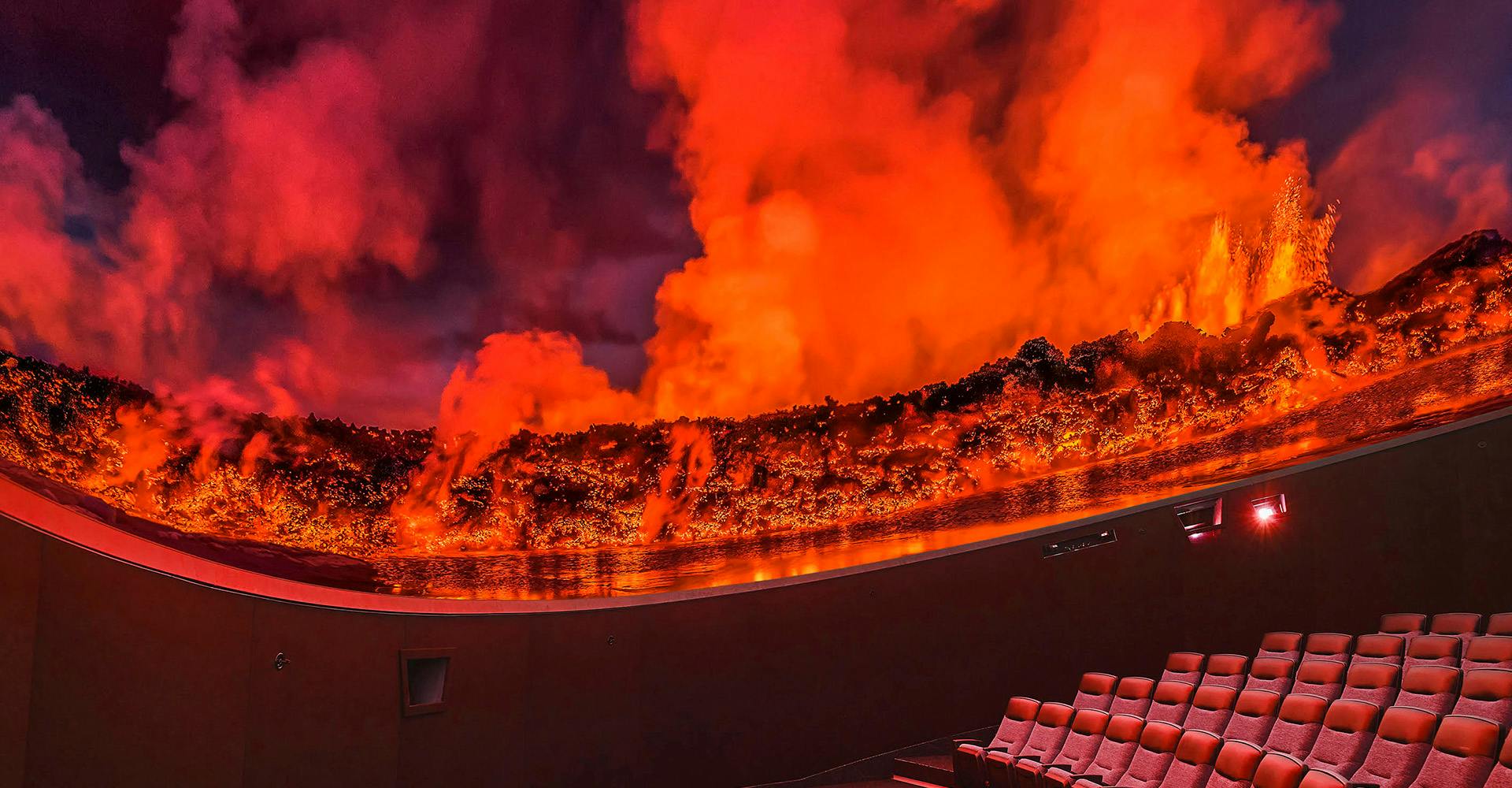 Volcano show Perlan