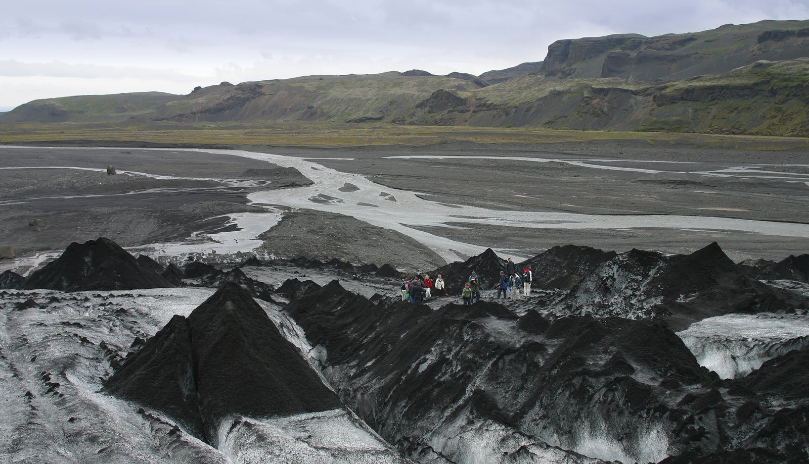 Hiking Solheimajökull