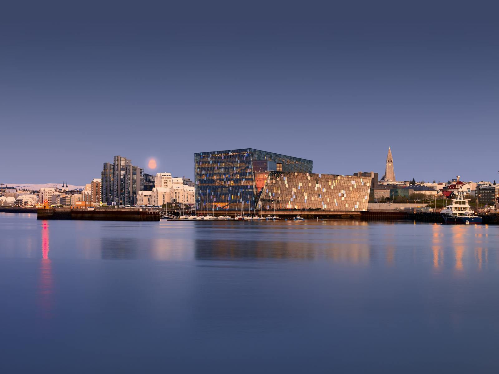 Harpa Concert Hall in Reykjavik