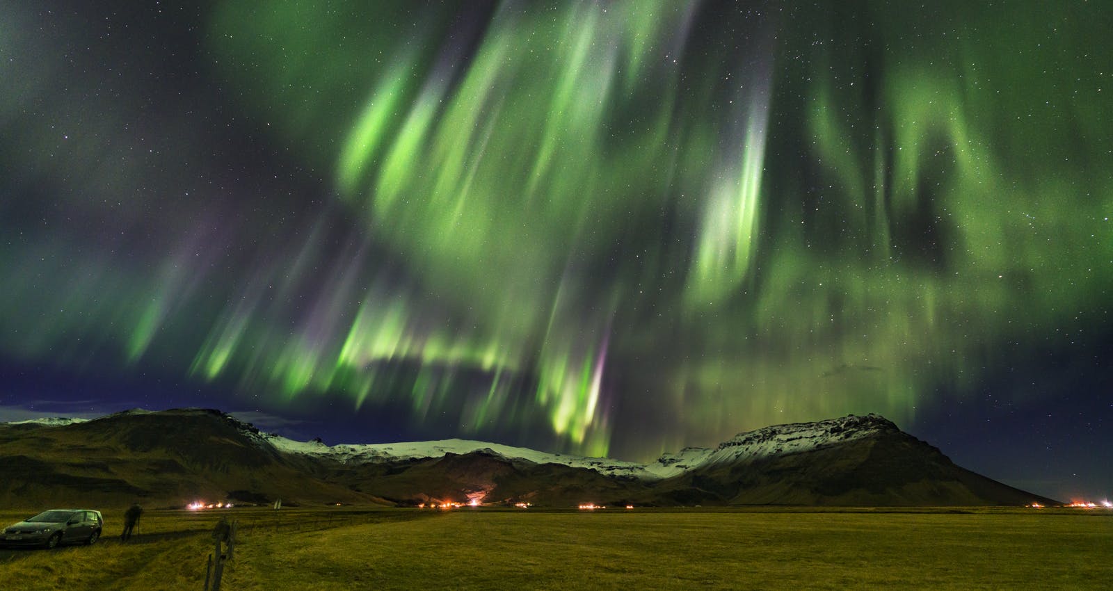 Northern lights in Iceland