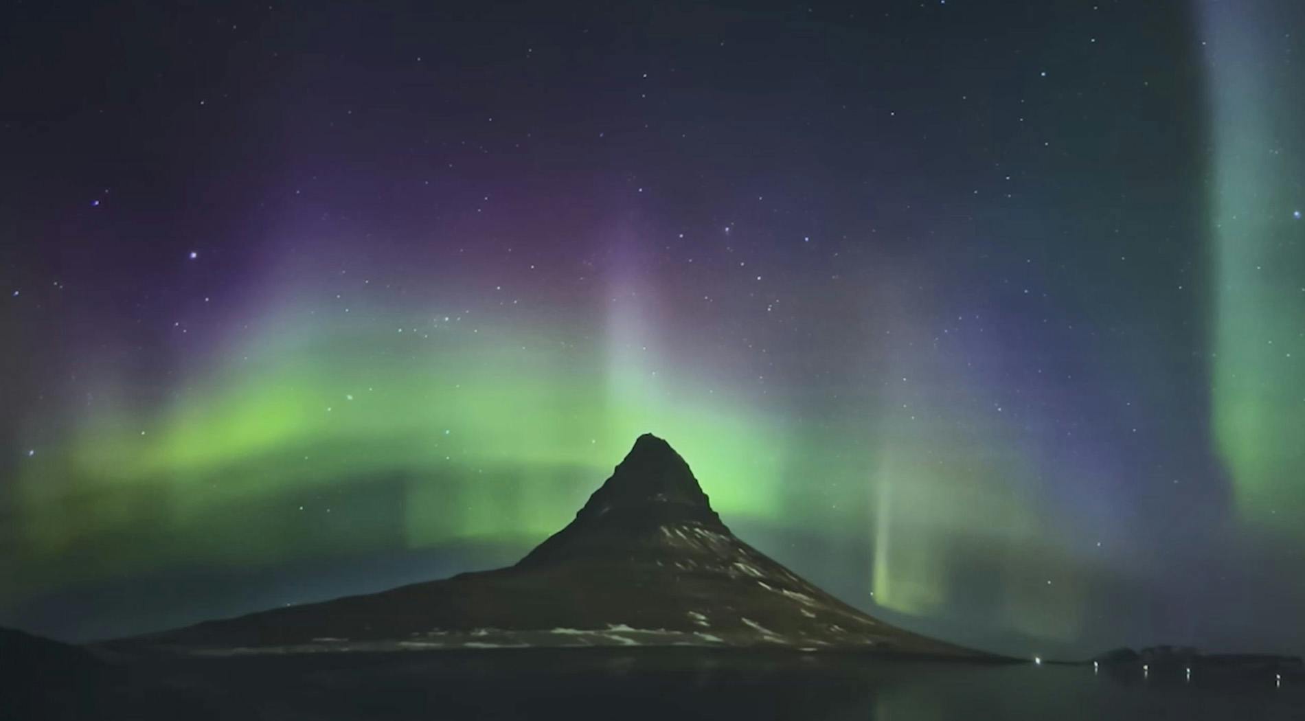 Northern lights shots from Arora film