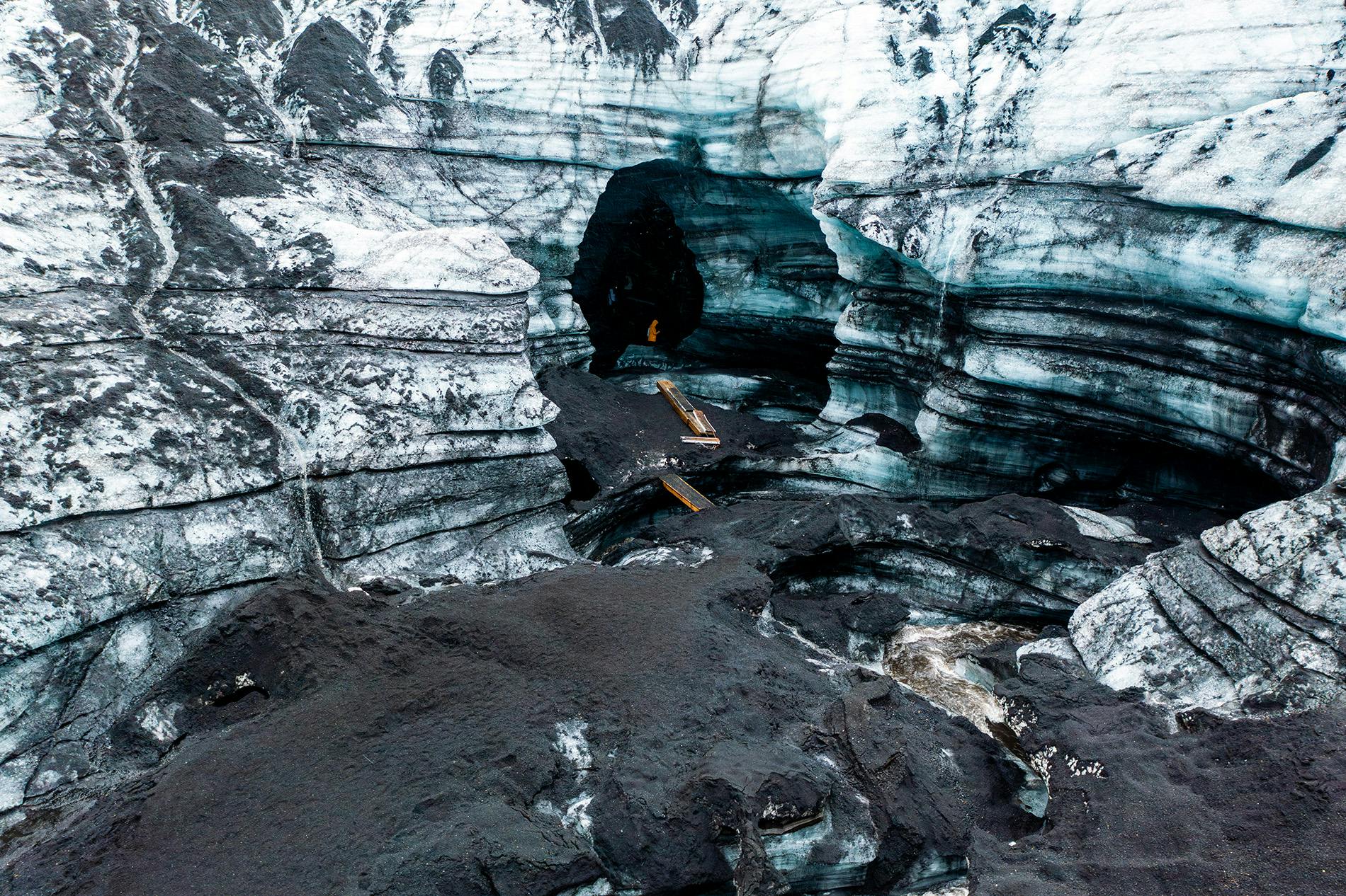 die Katla-Eishöhle
