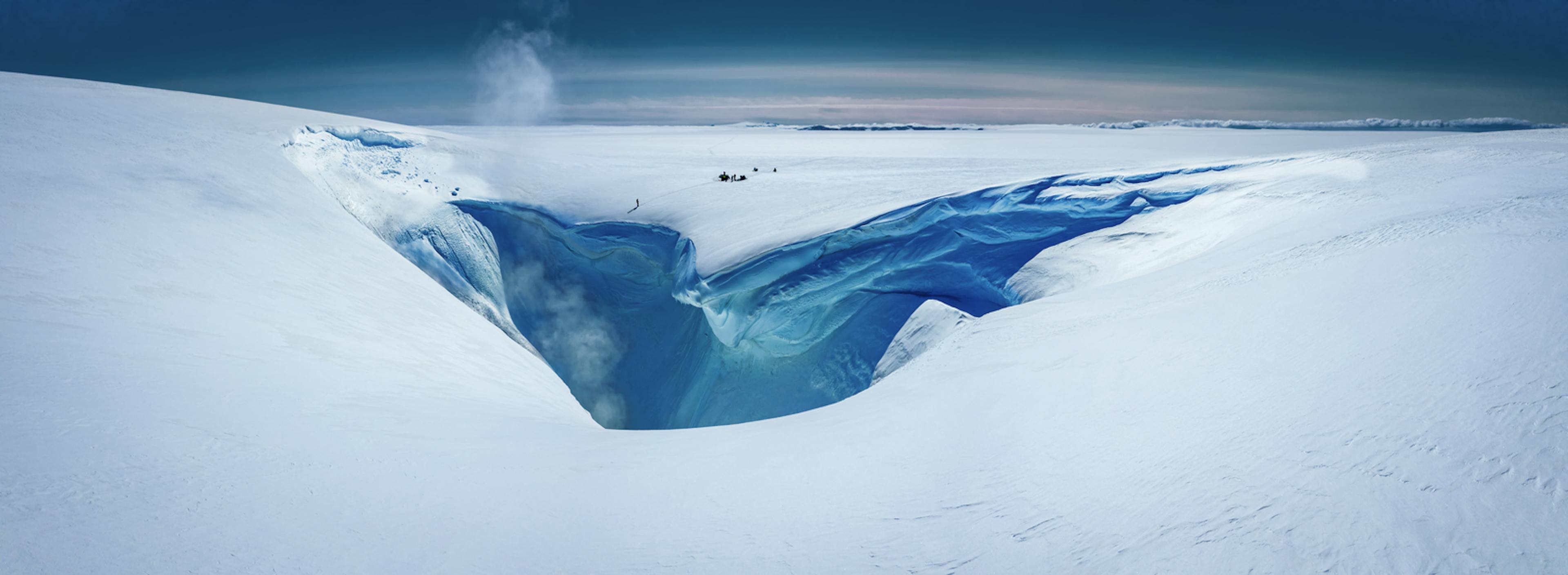 Bárðabunga volcano under vatnajökull glacier