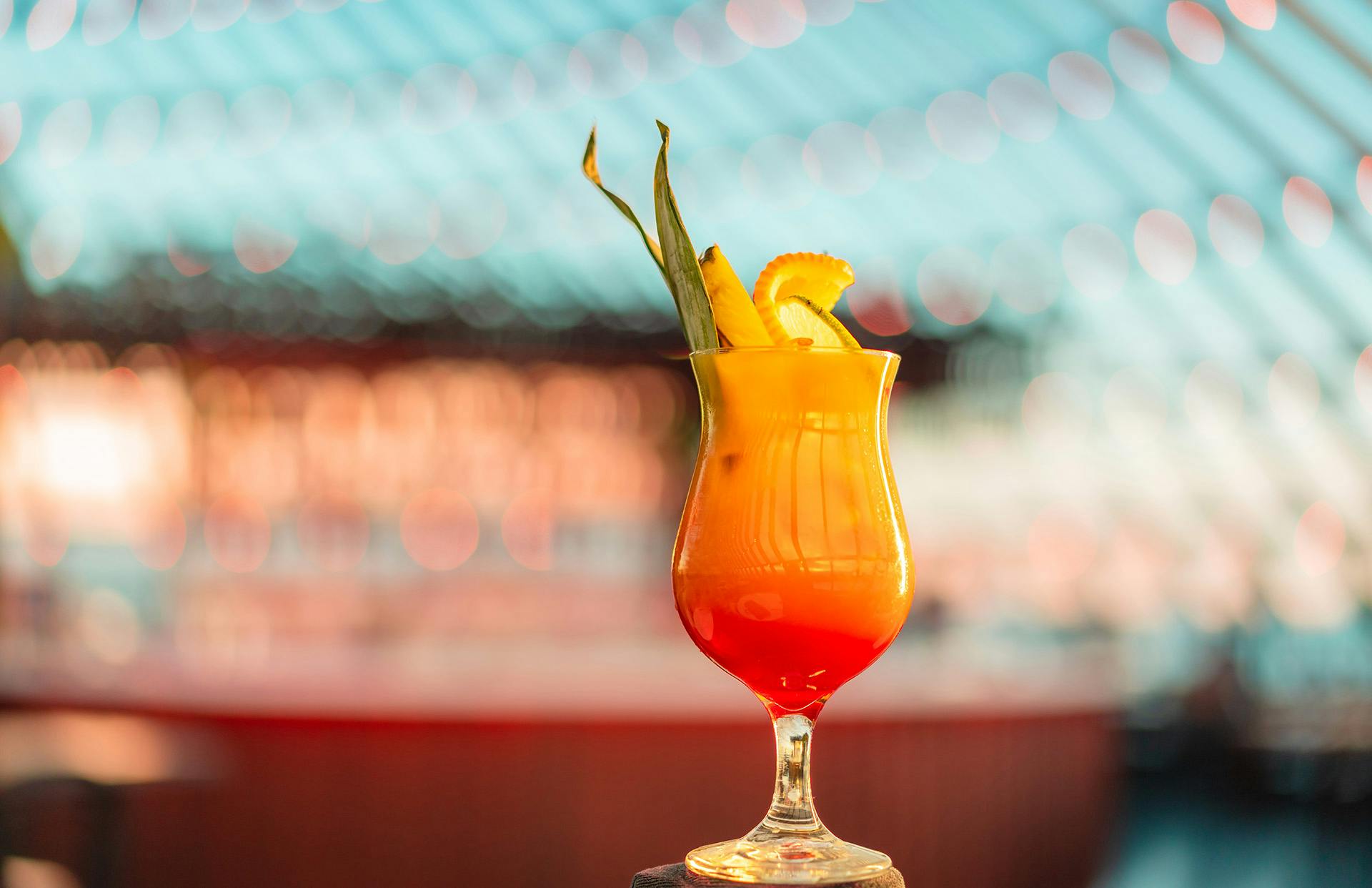 Cocktail at the Perlan Bar