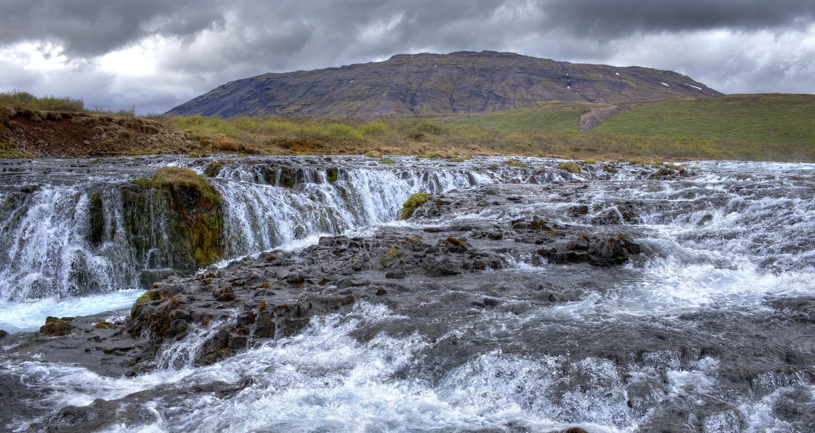 Bruarfoss Waterfall