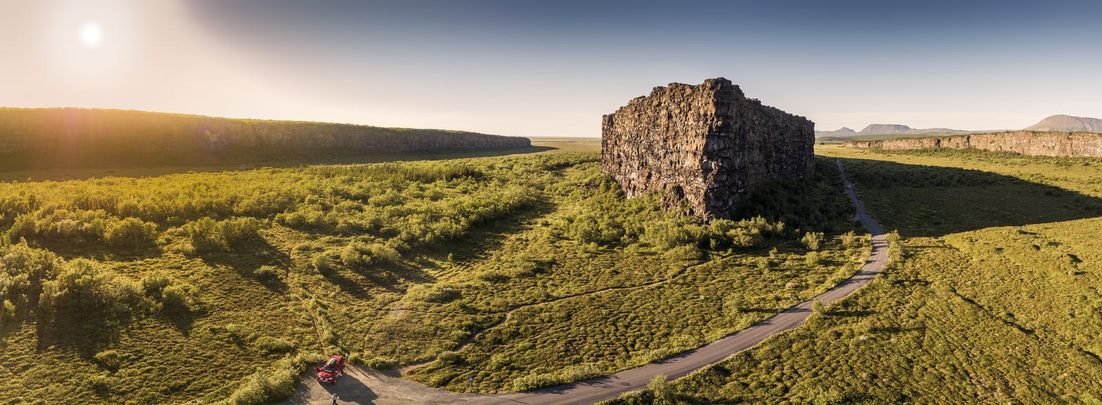 Ásbyrgi Canyon