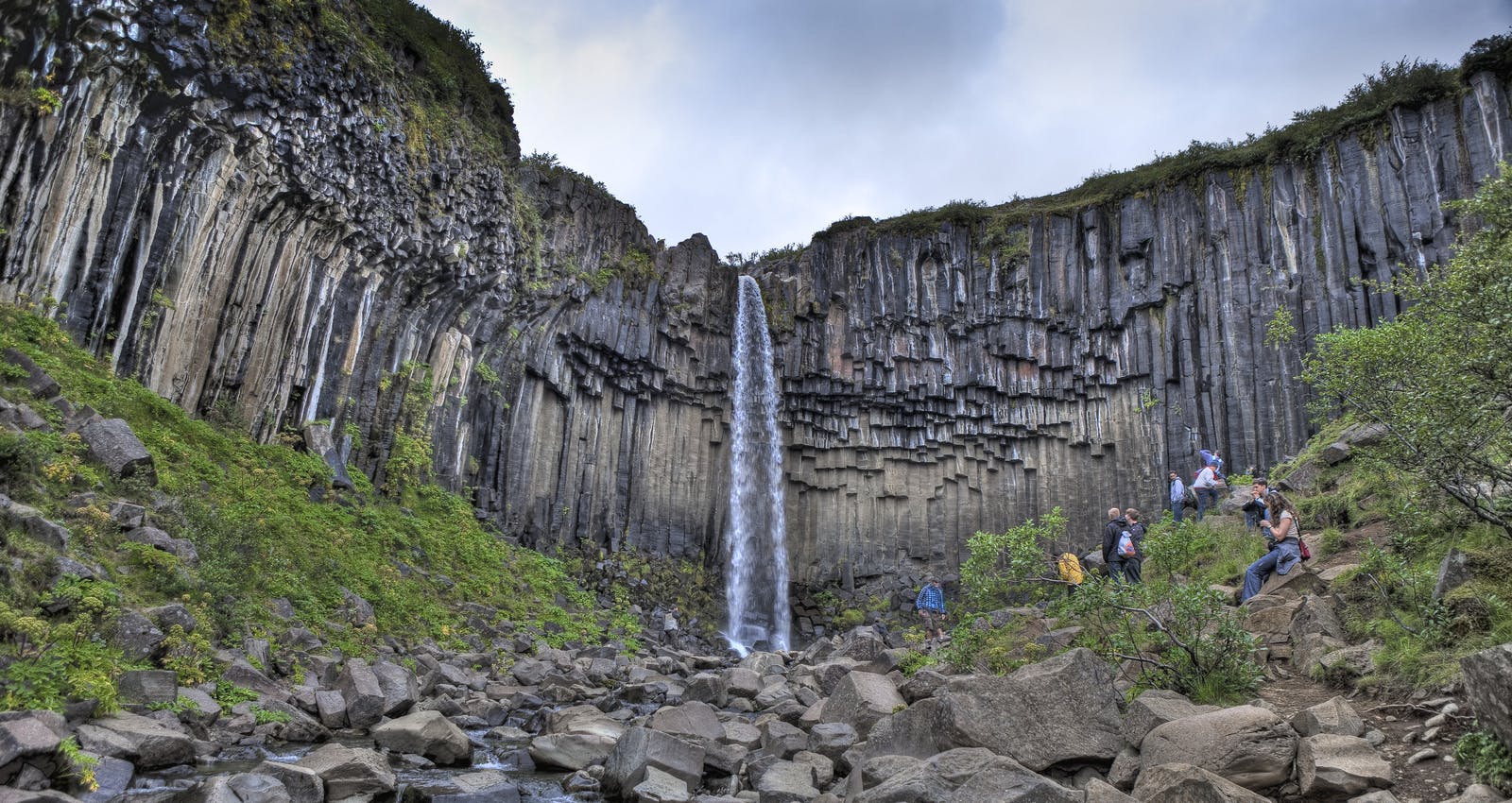 Svartifoss Waterfall