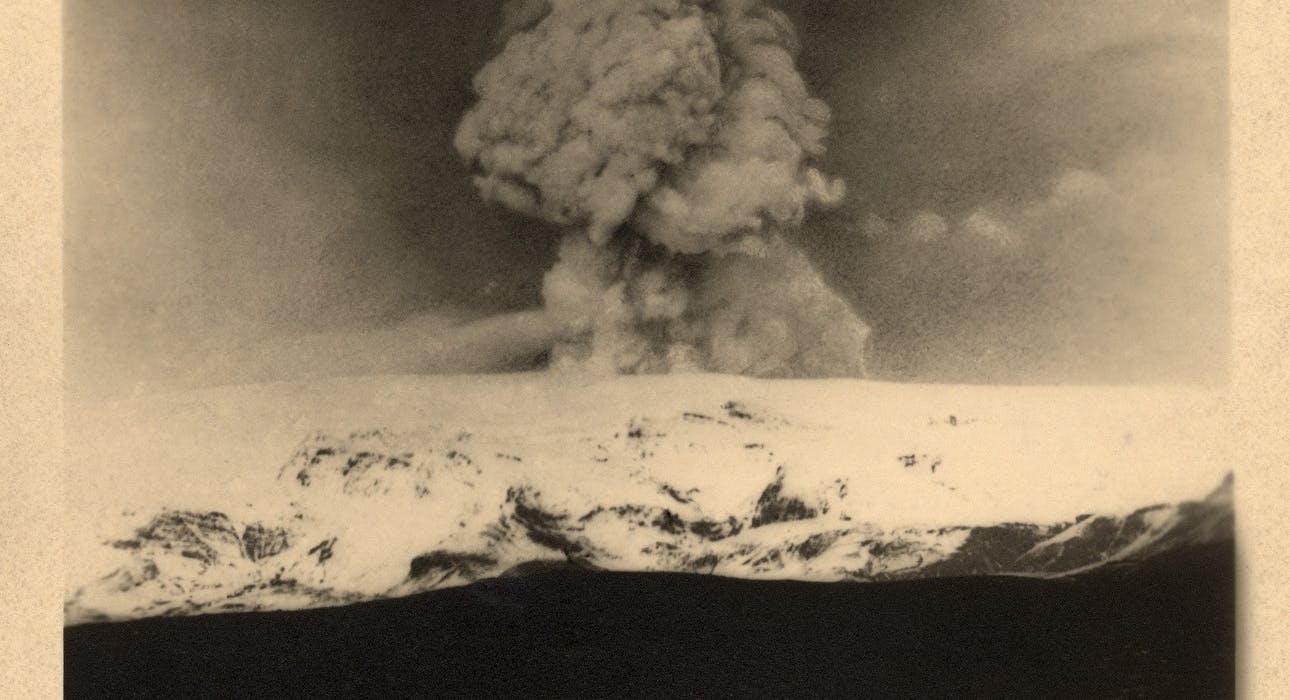 Katla Eruption in 1918