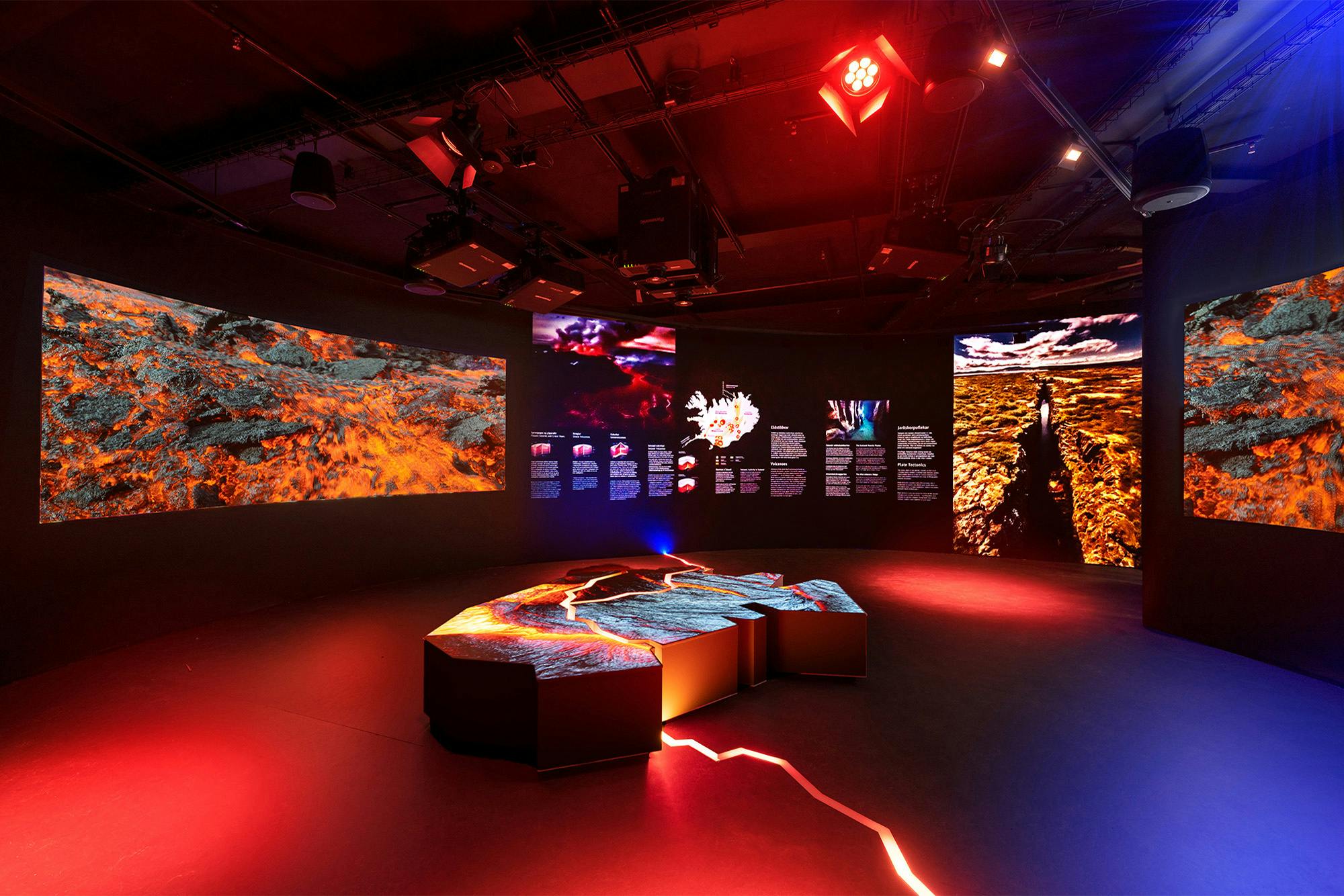 Forces of nature exhibition at Perlan Museum
