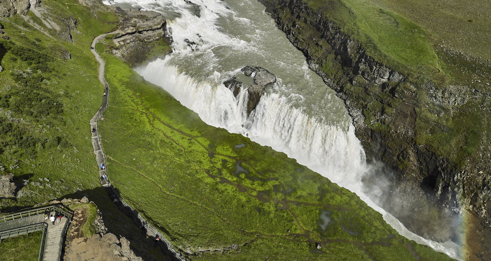 Gullfoss Waterfall