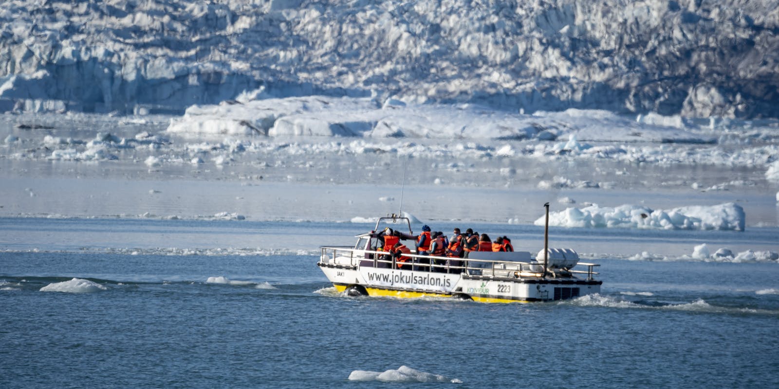 Jökulsarlon boat tour