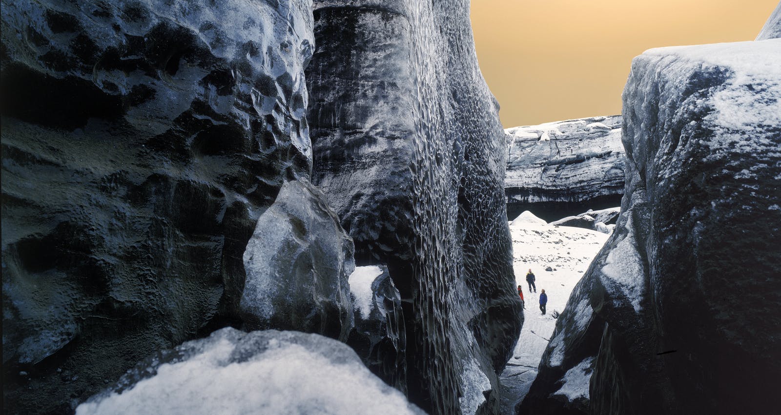 Ice cave in Iceland