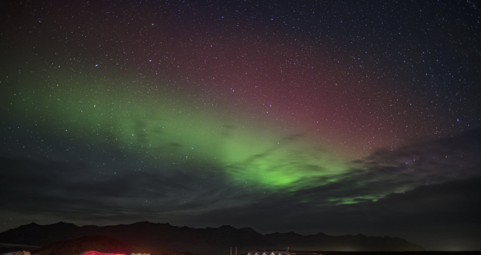 Northern lights in Iceland