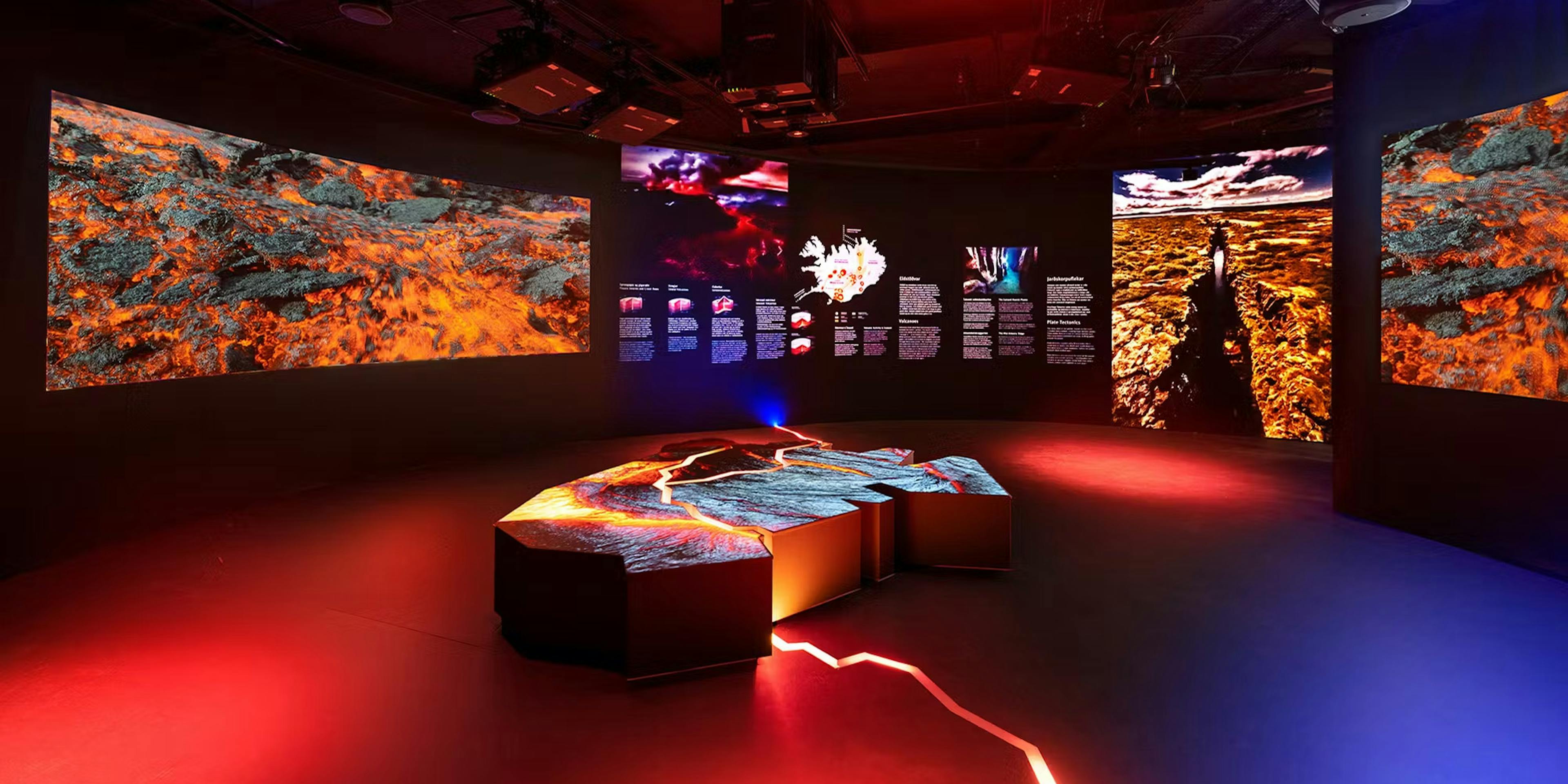 Forces of Nature exhibition at Perlan Museum