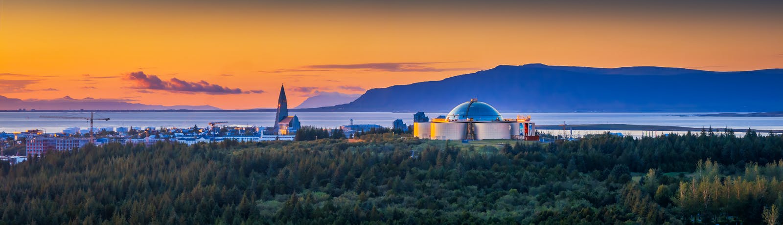 Hallgrimskirkja and Perlan Museum