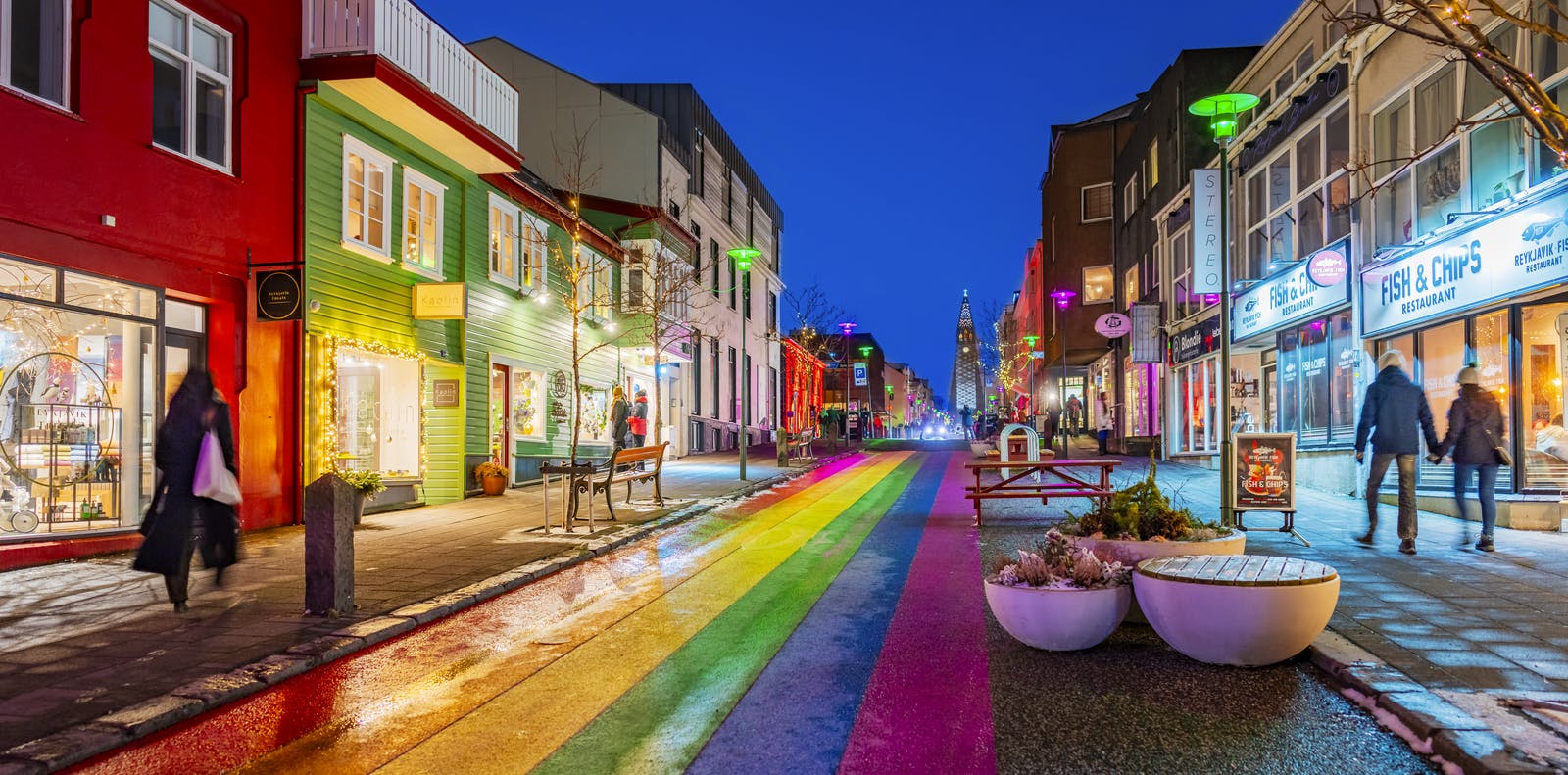 Skólavörðurstígur in Reykjavík