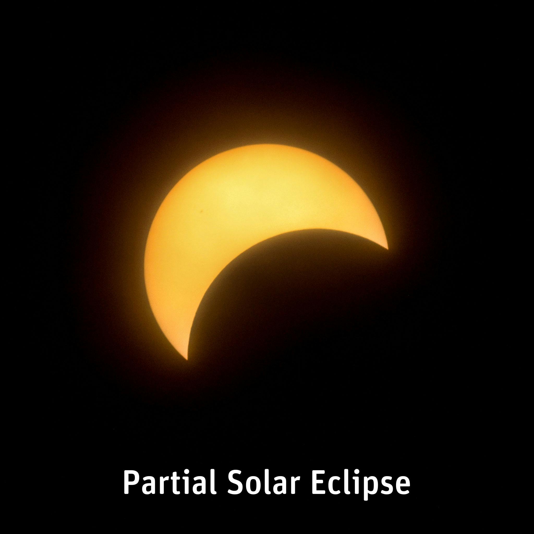 Partial solar eclipse