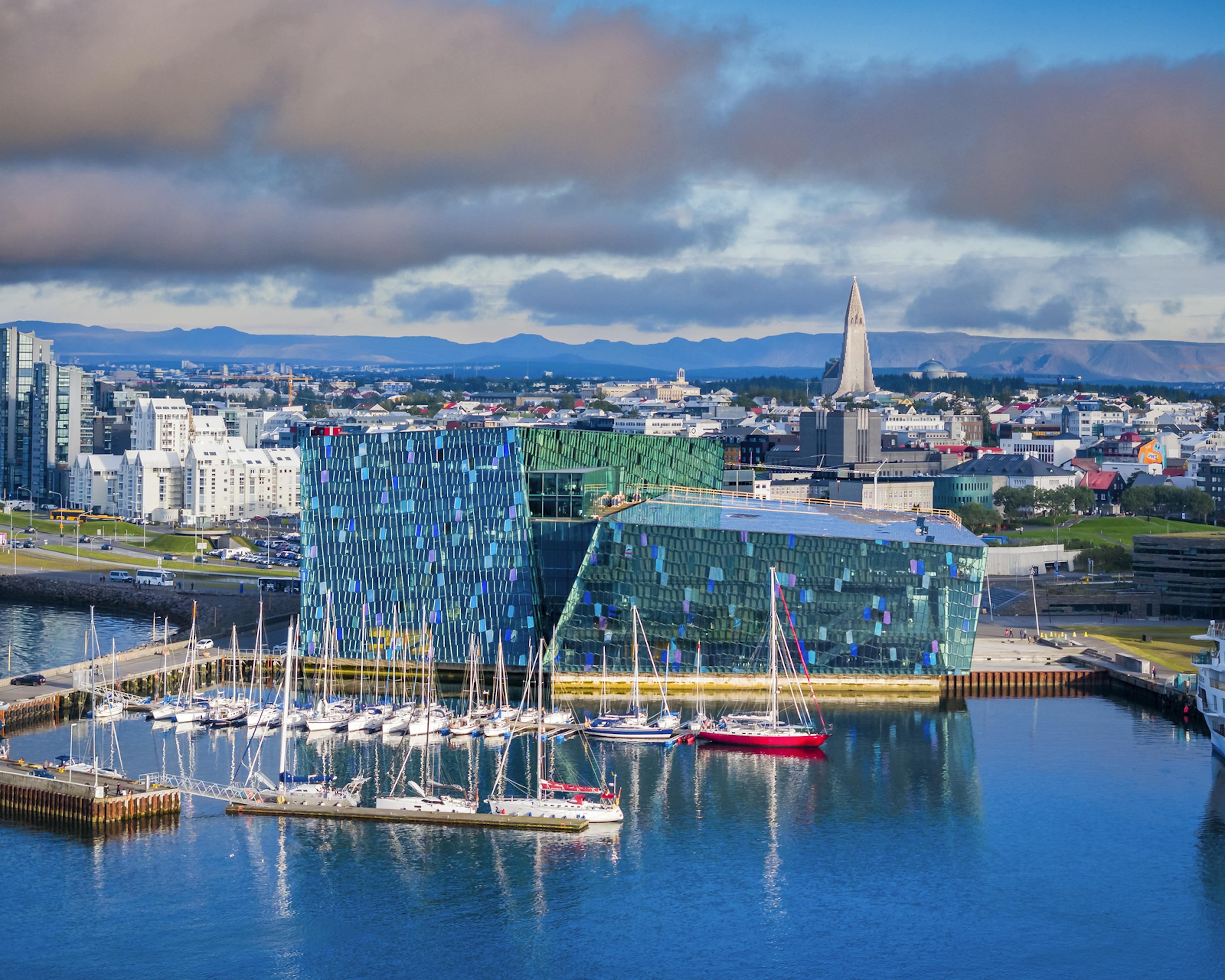 Harpa Concert Hall in Reykjavik