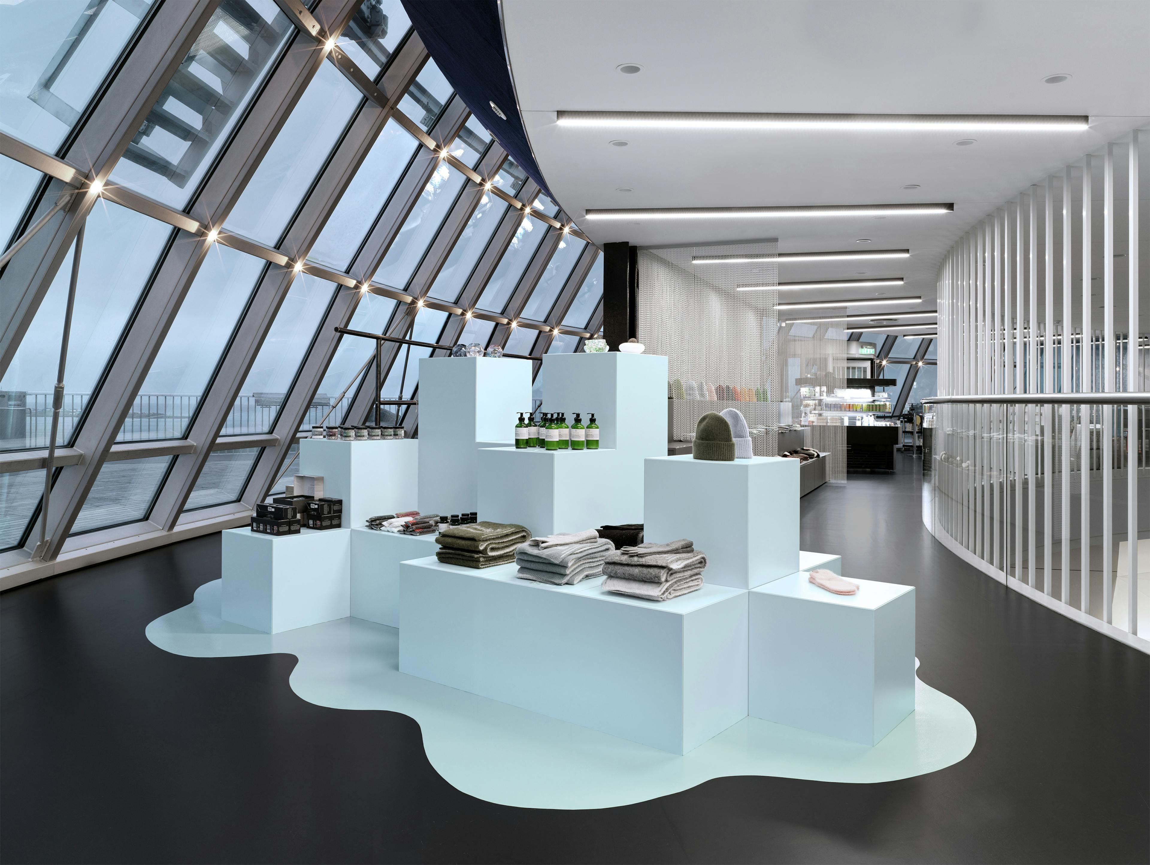 Gift shop at Perlan