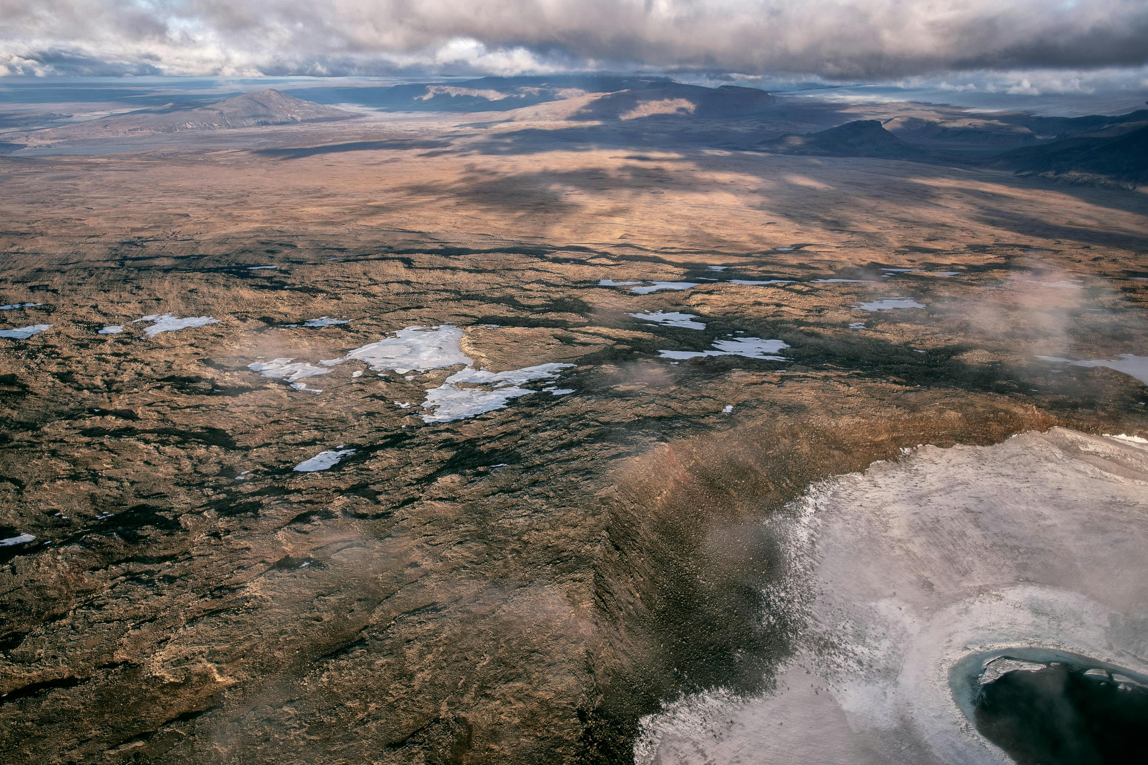 the top of okjökull