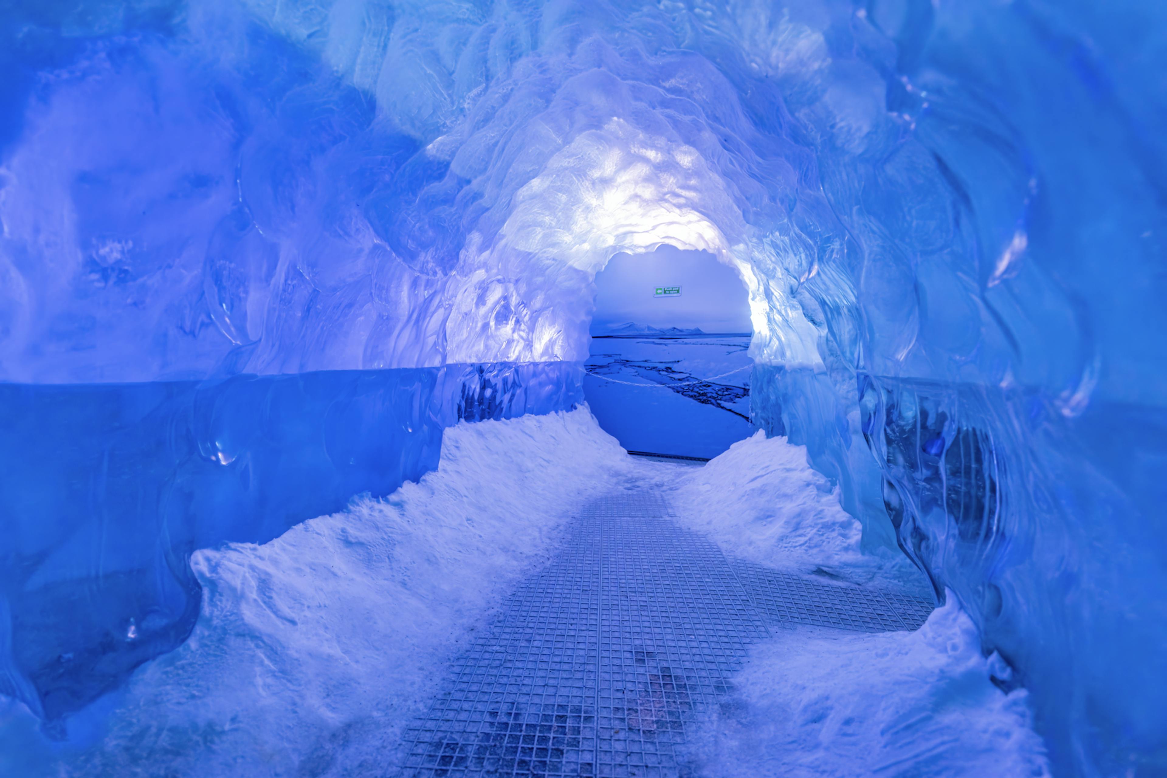 Ice cave in Reykjavik