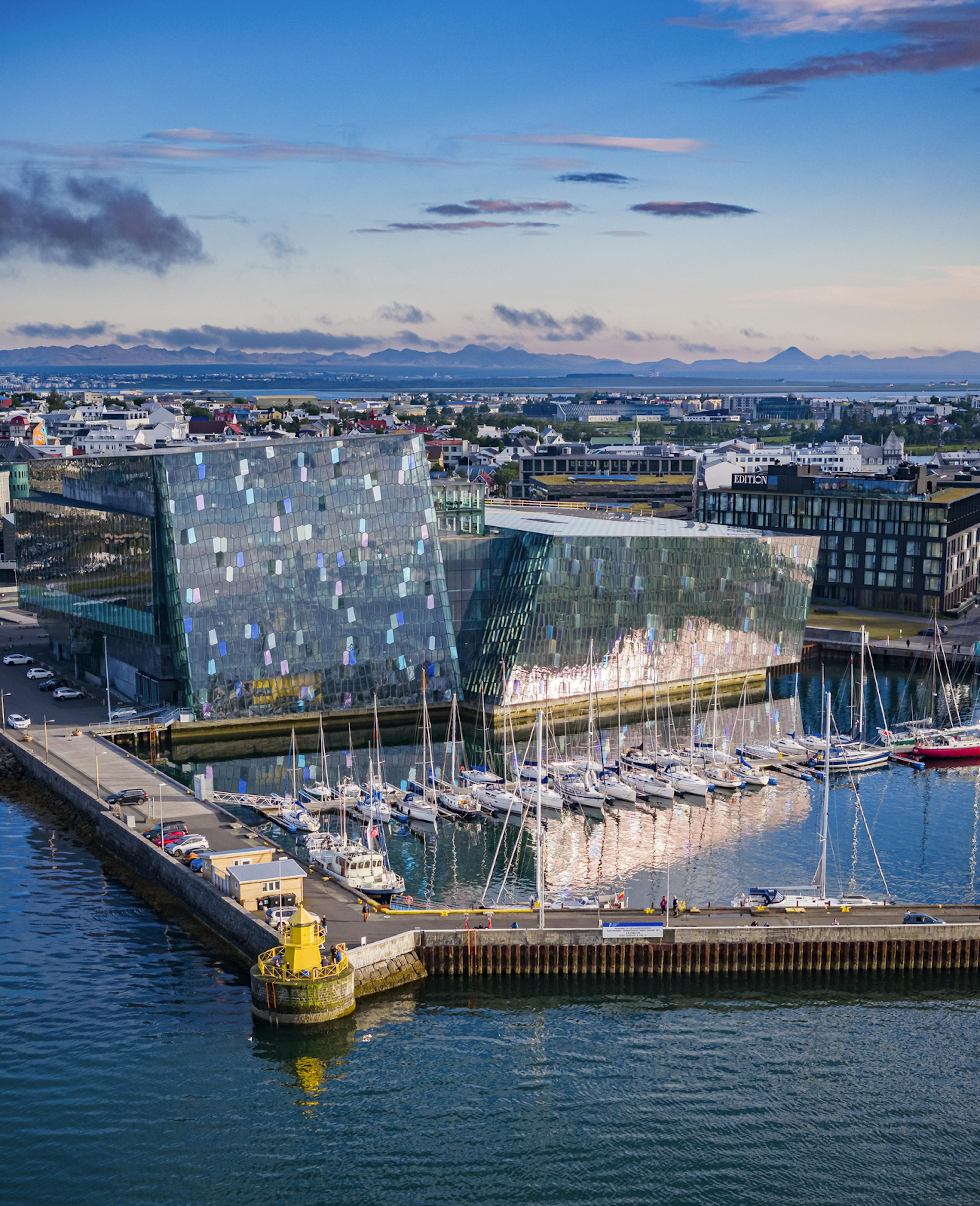 Harpa Concert Hall in Reykjavik