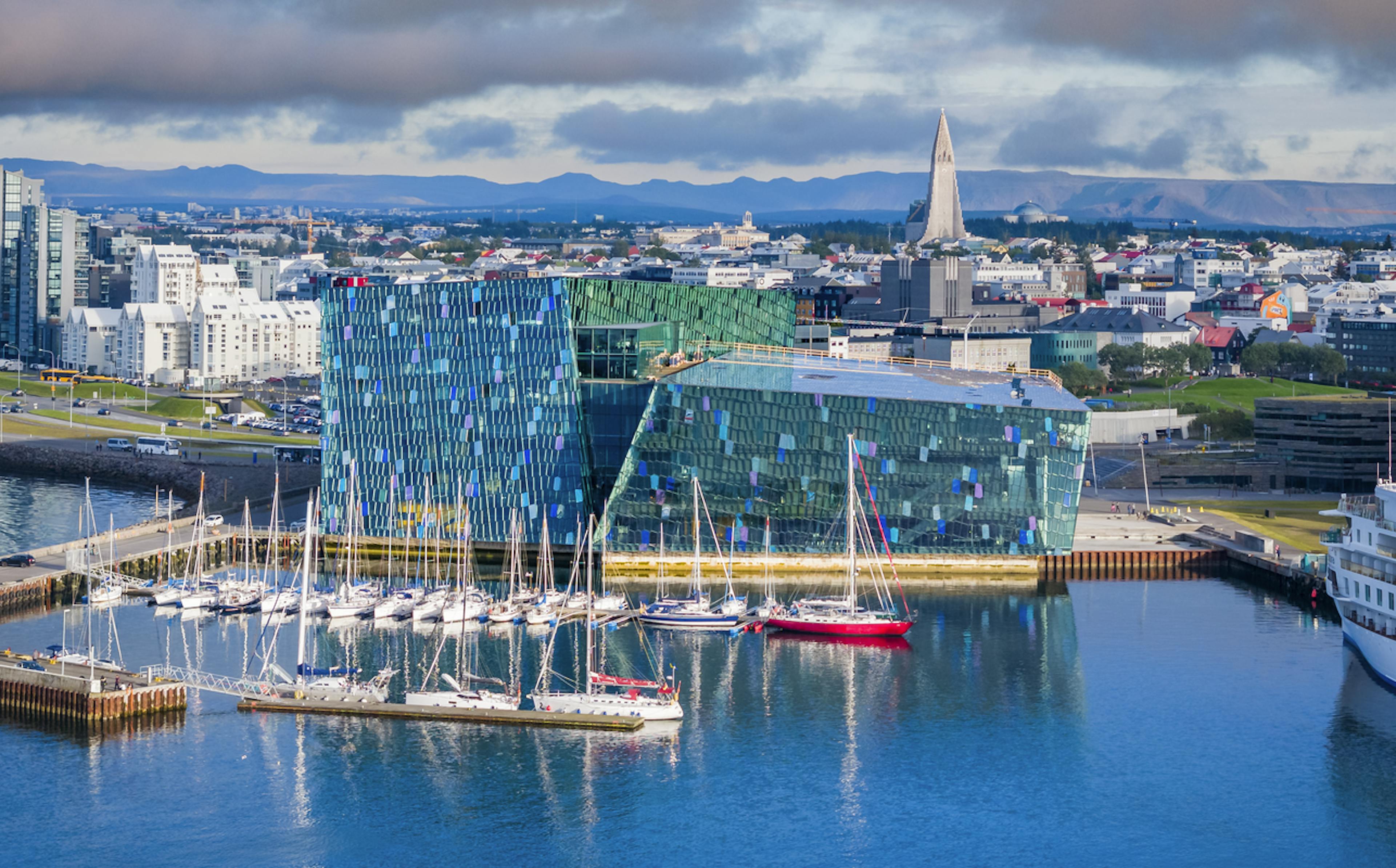 Harpa Concert Hall in Reykjavik