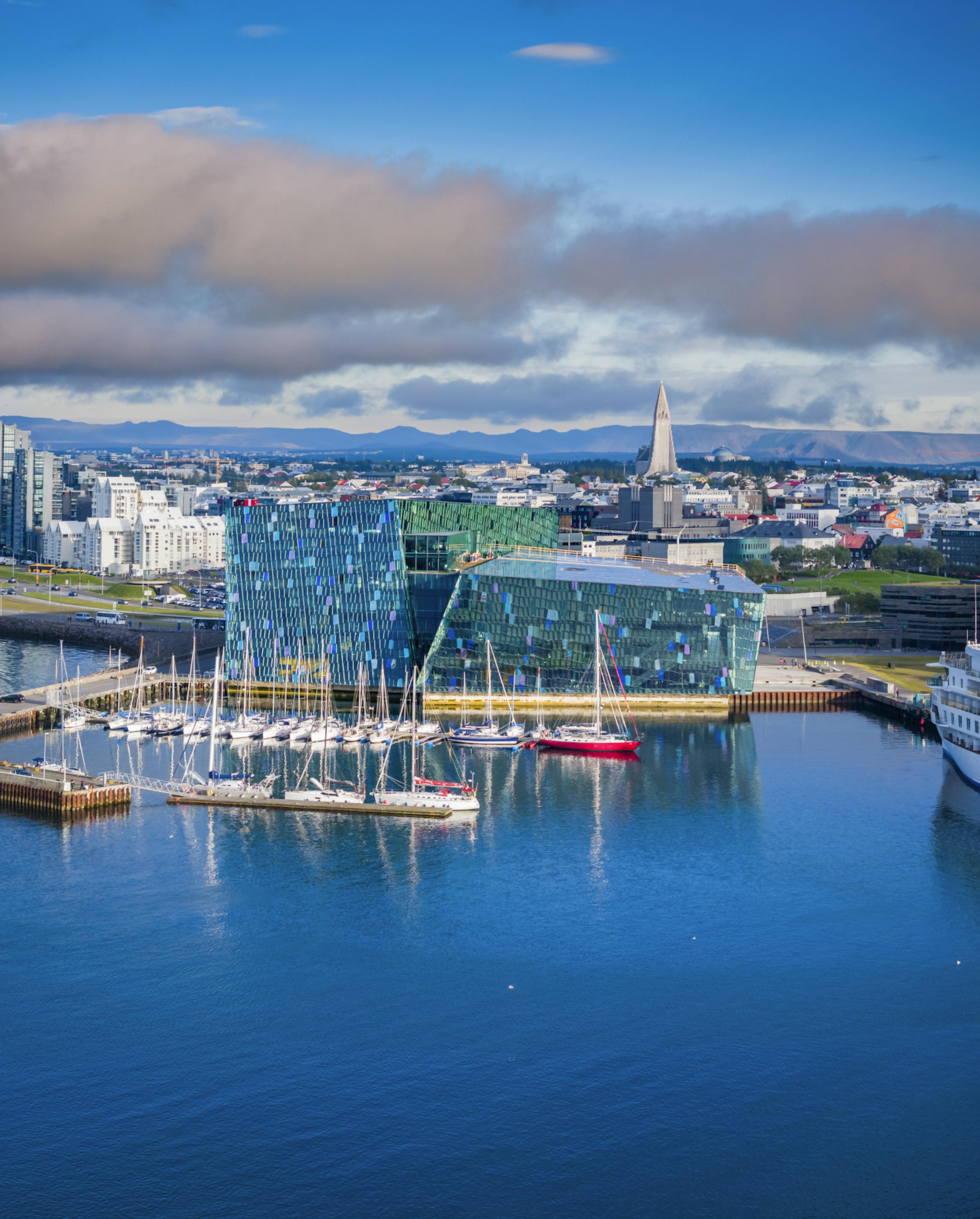 Harpa Concert Hall in Reykjavik