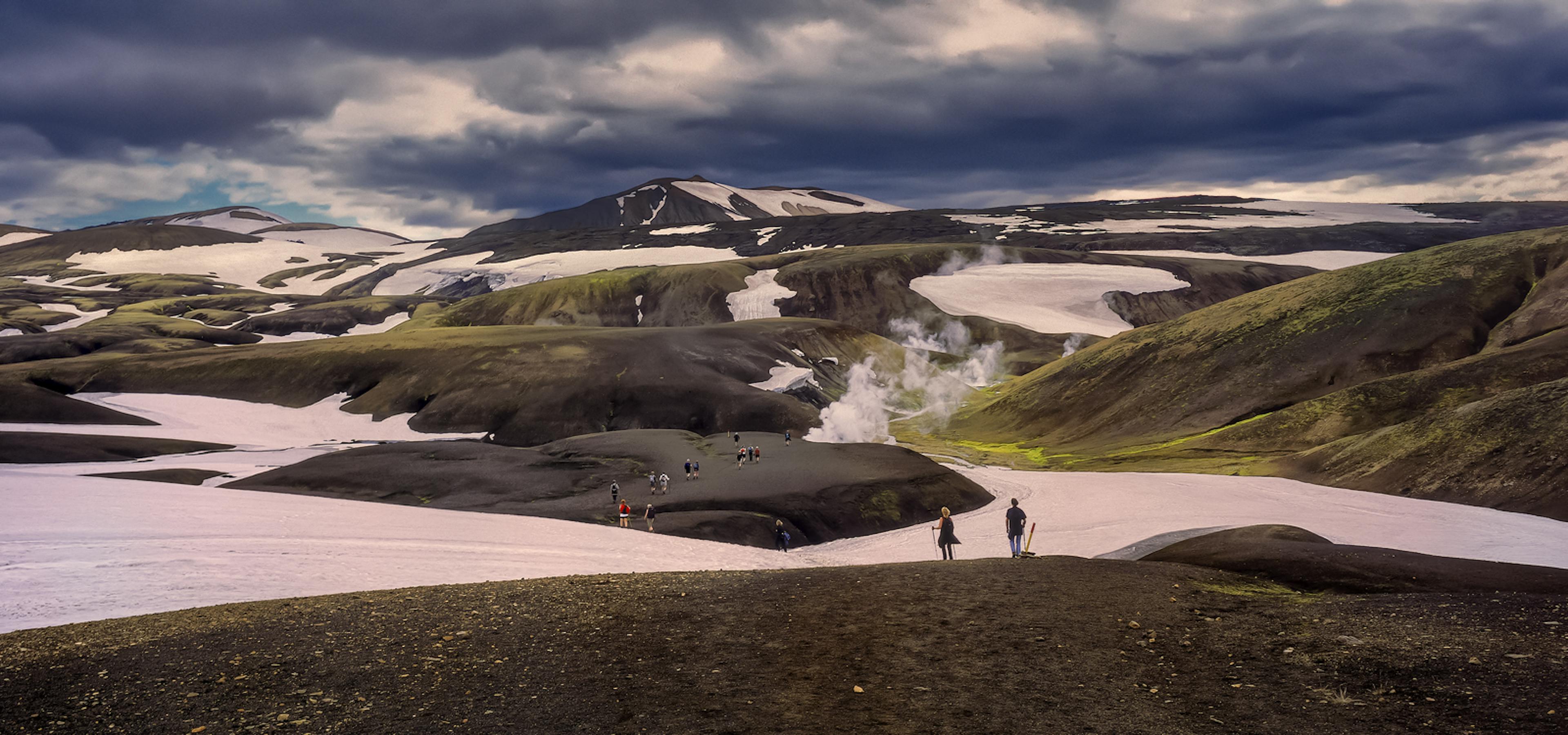 View of Laugarvegur Trail