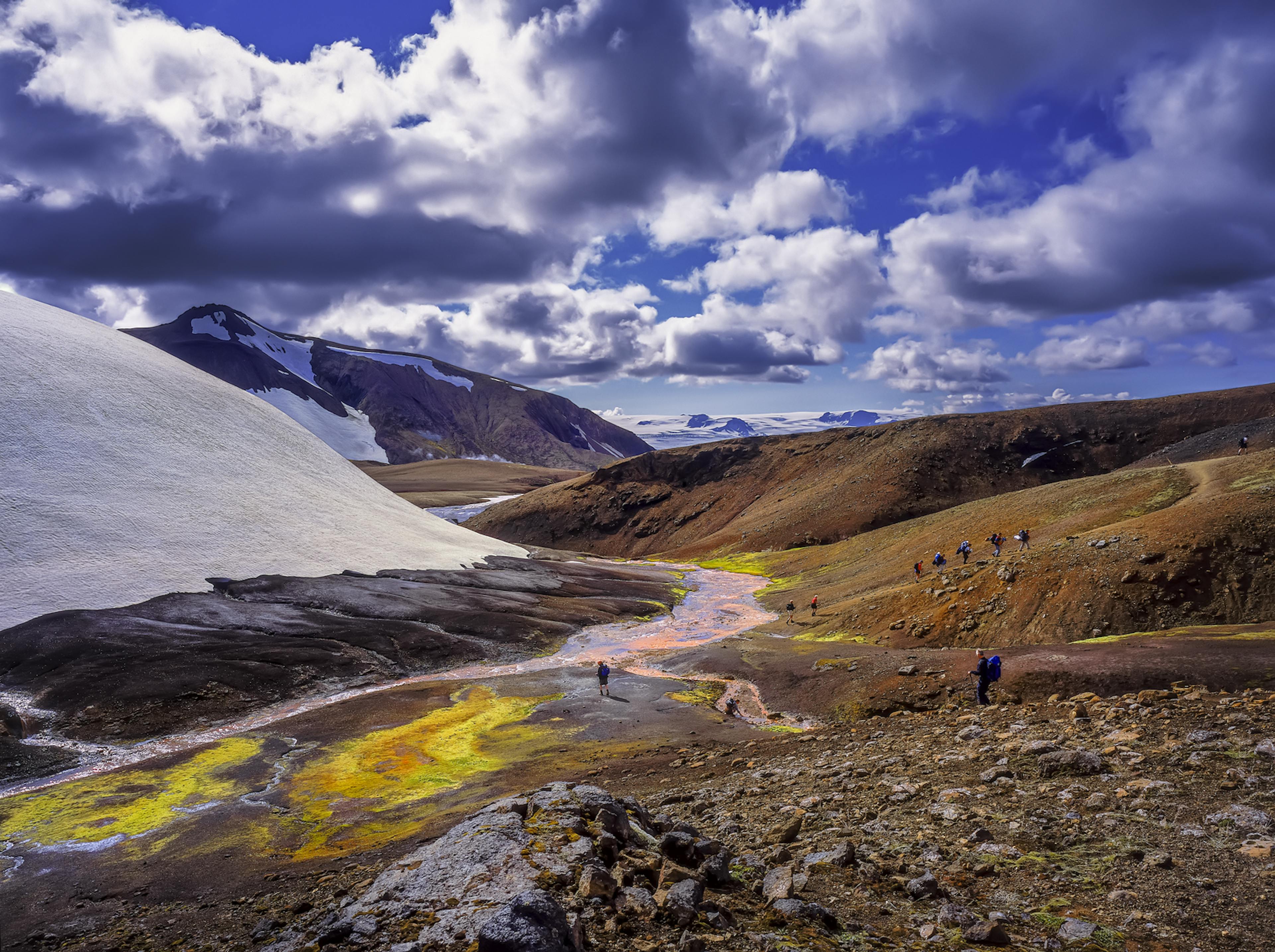 View of Laugarvegur Trail