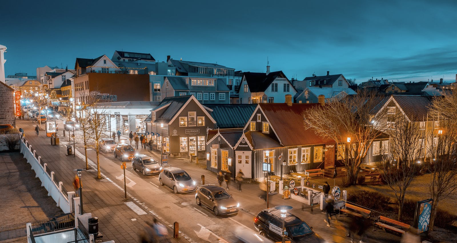 Reykjavik twilight