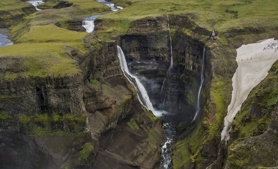 Háifoss waterfall