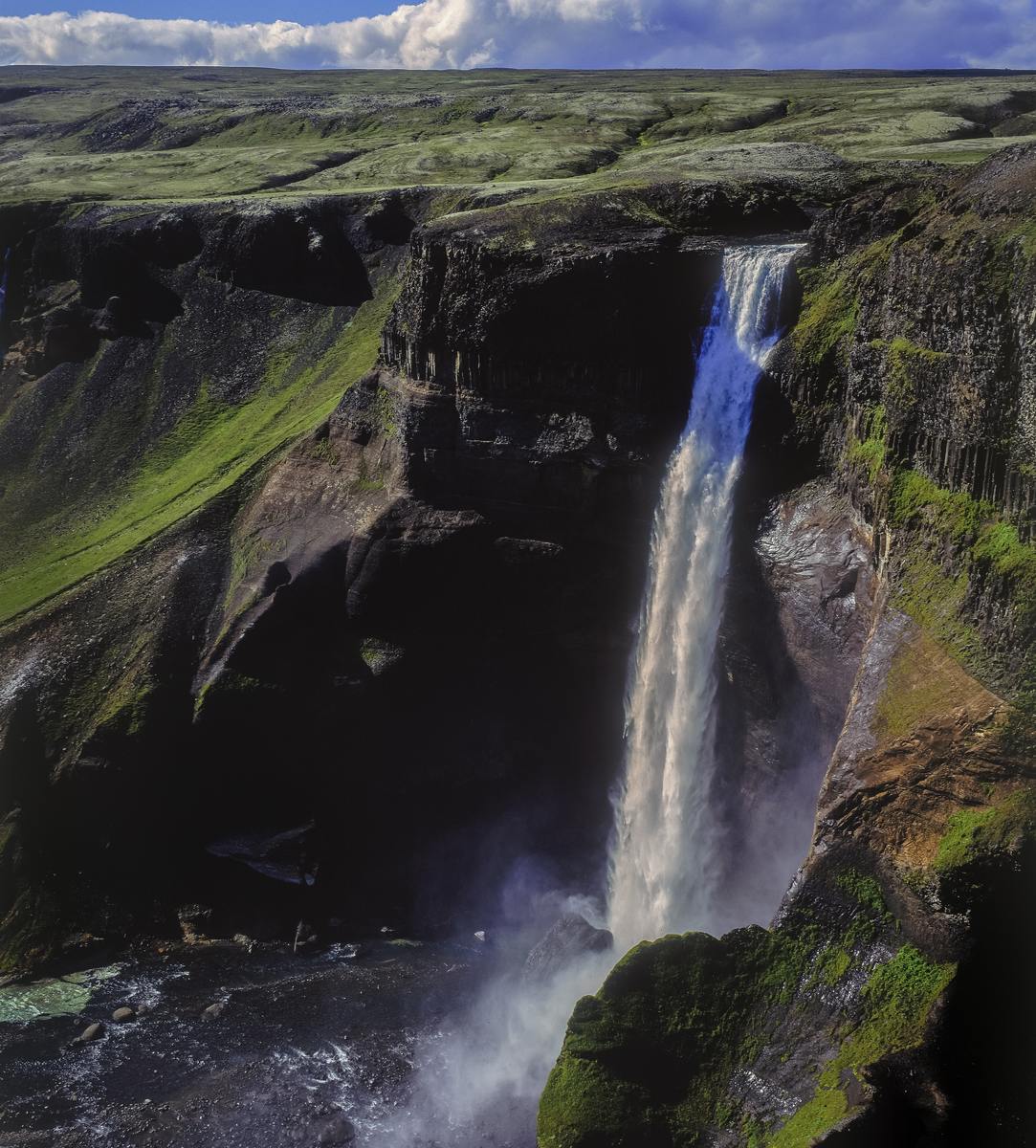 Háifoss waterfall