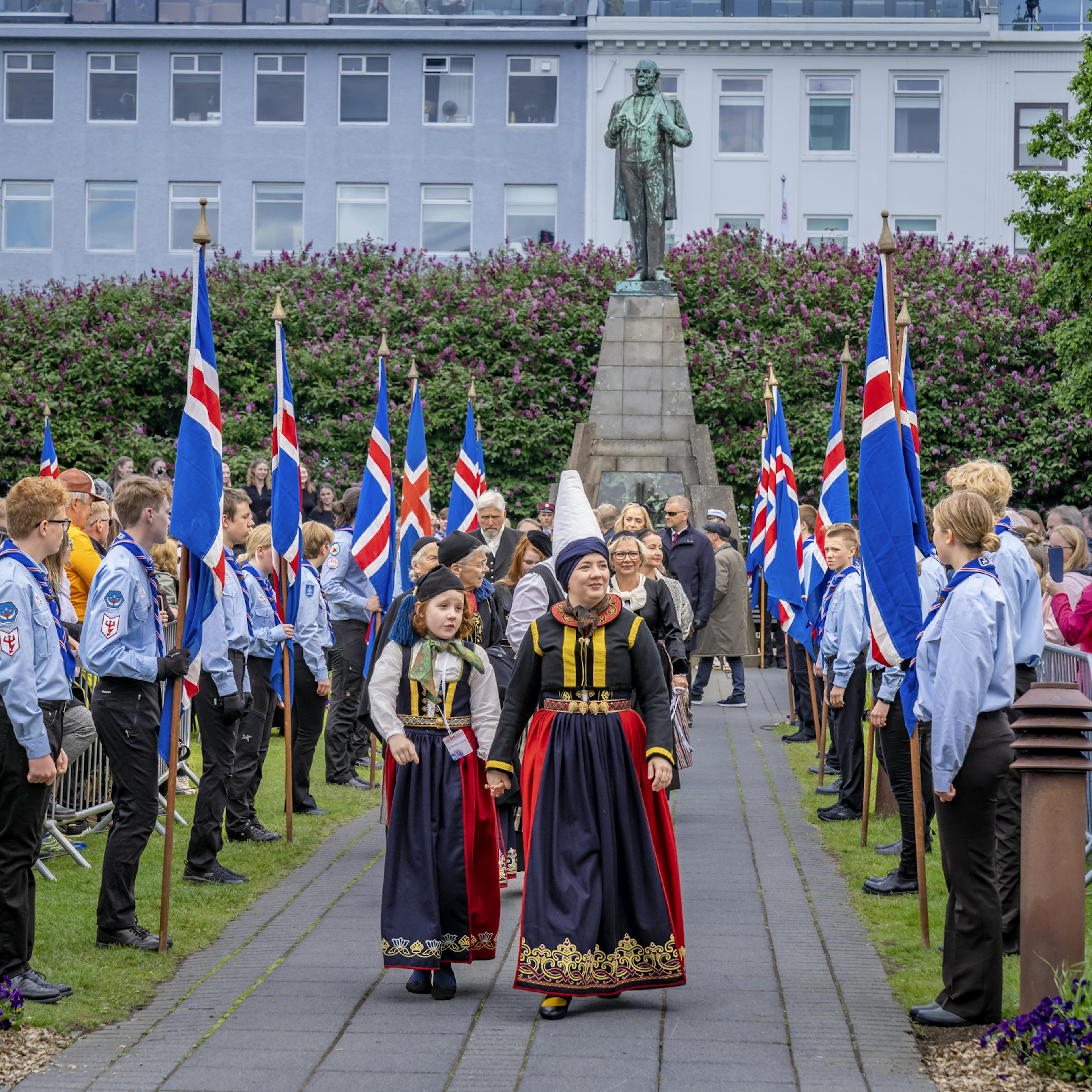 National Day 17 June in Reykjavik