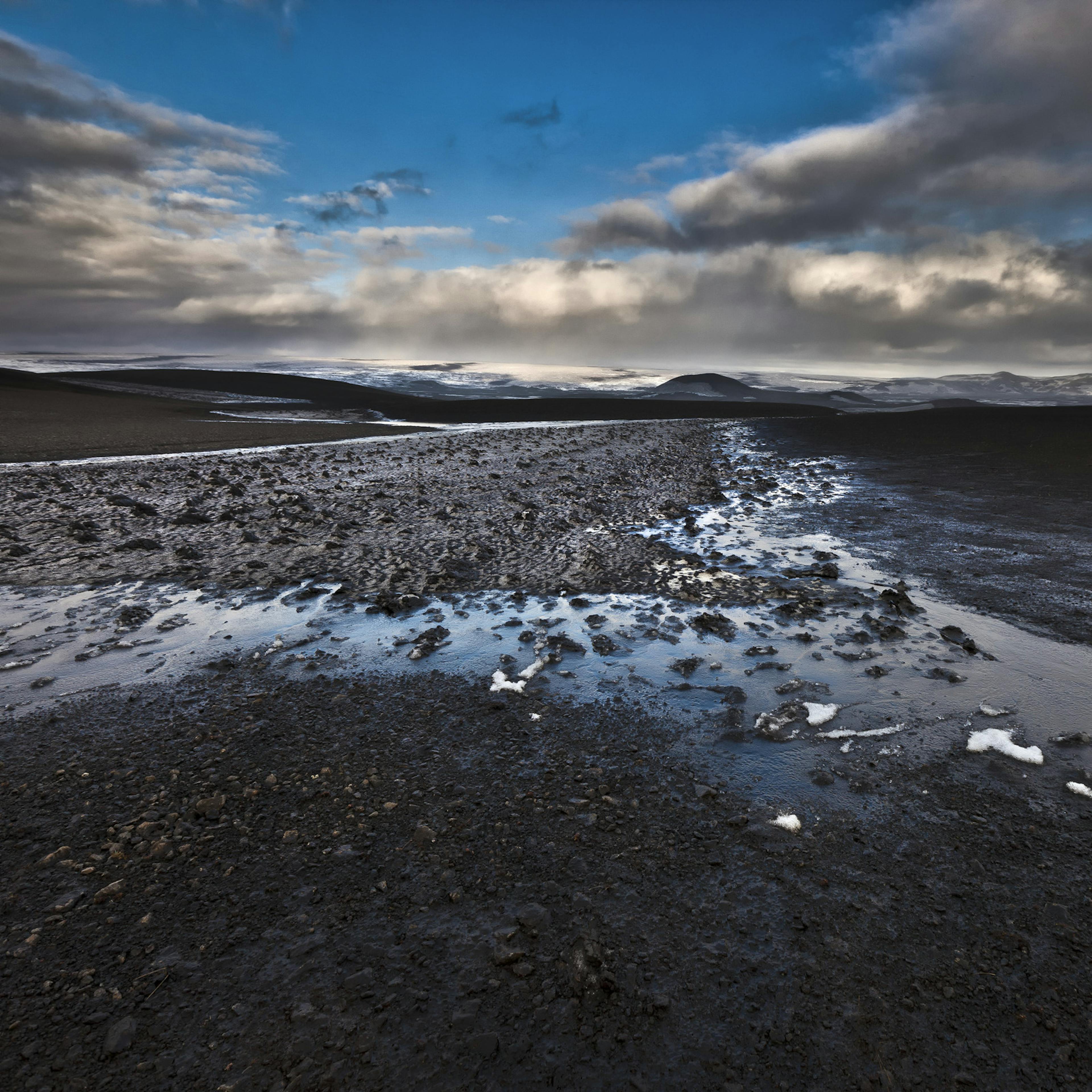 view of Tungnaárjökull Glacier 