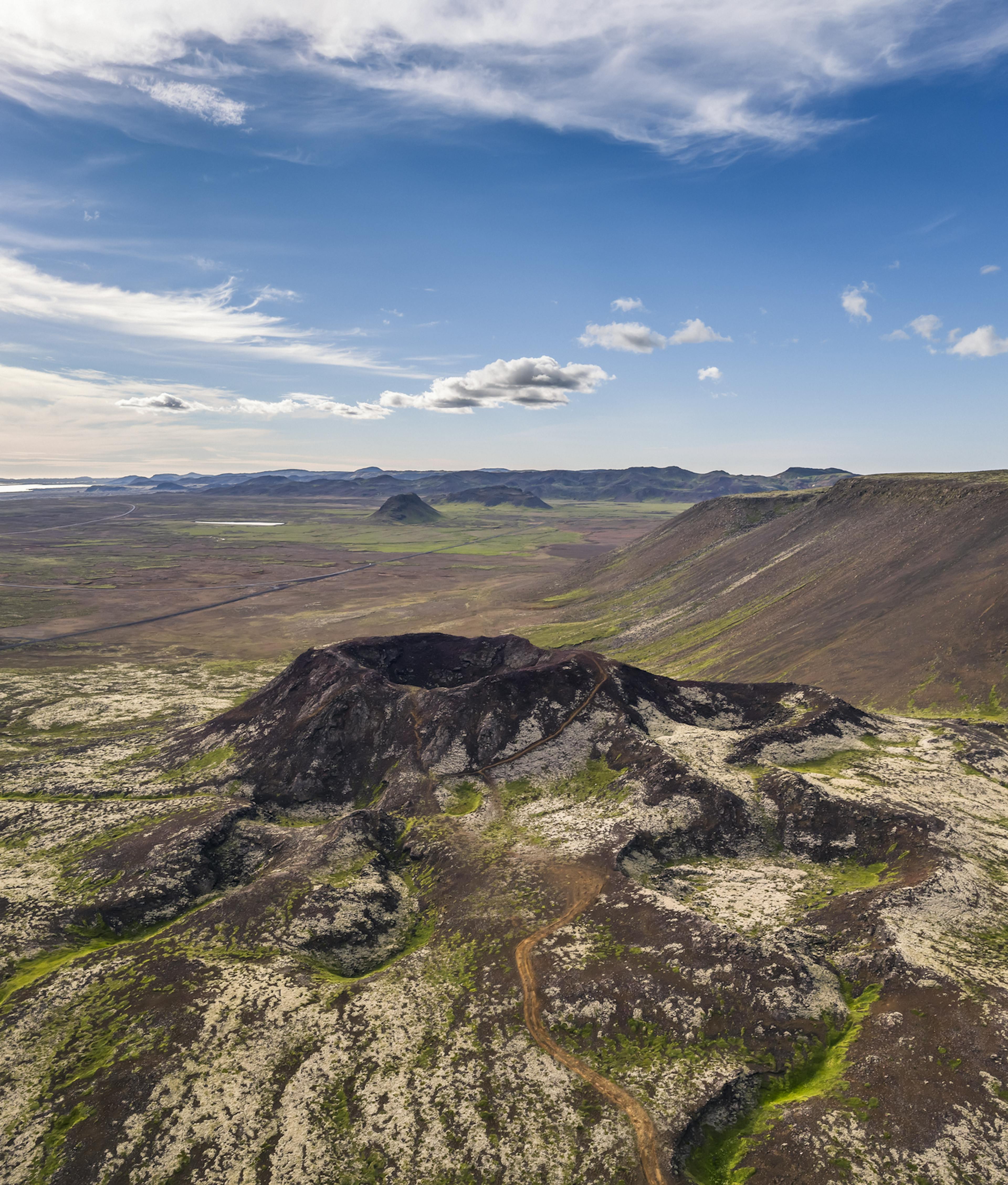 Cinder cone volcanoes